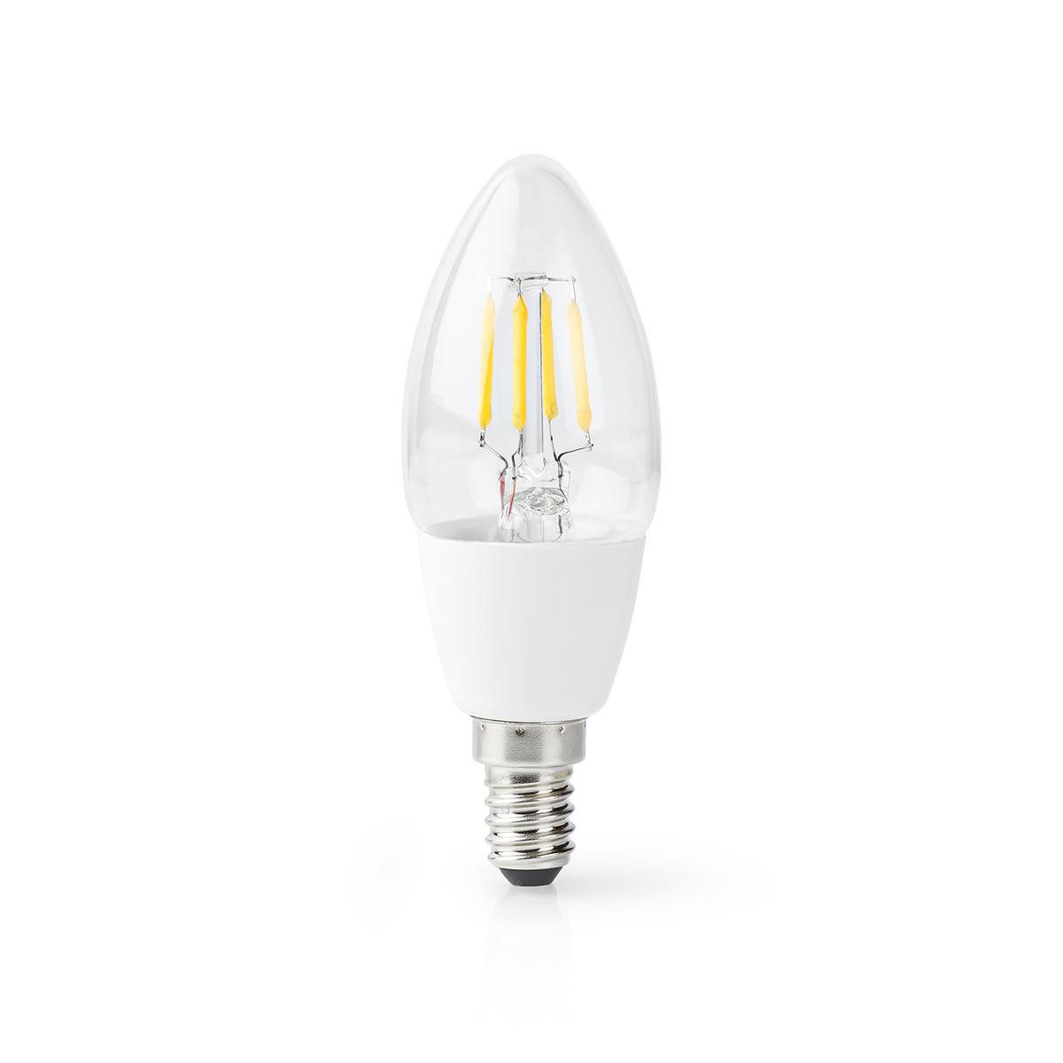 Nedis Smarte LED-Leuchte WIFILF10WTC37, WLAN, App-Steuerung, dimmbar für Zuhause, Zeitpläne erstellen, Warmweiss, WLAN, App-Steuerung, dimmbar für Zuhause, Zeitpläne erstellen