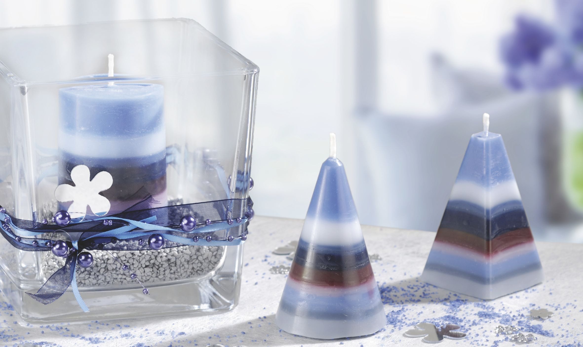 Knorr Prandell Bastelfilz Kerzengieß-Set medium 500g