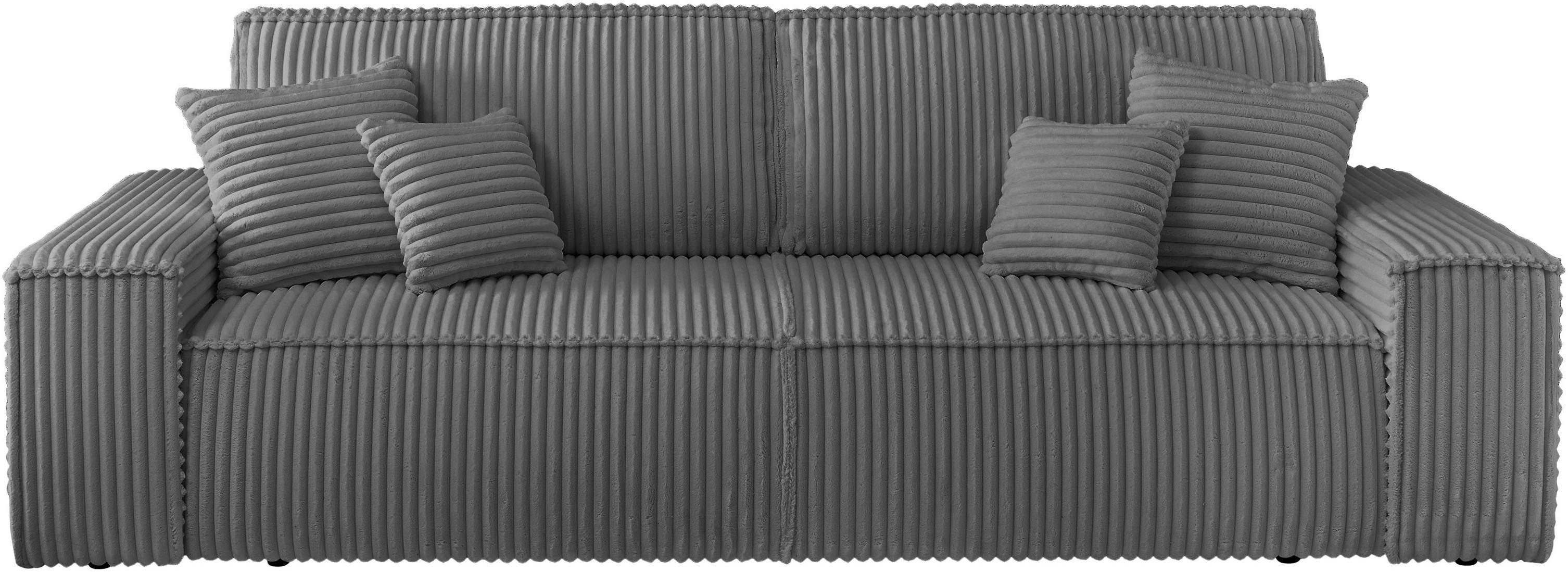 OTTO home 3-Sitzer "FINNLEY, Schlafsofa 257 cm, Couch mit Schlaffunktion & günstig online kaufen