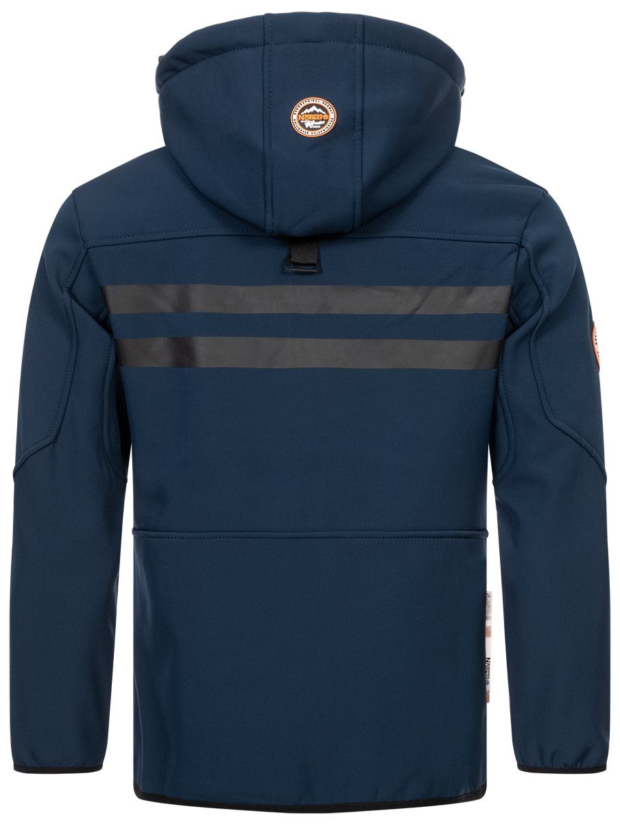 Geographical Norway Softshelljacke Herren Frühlings Jacke Softshell Jacke Outdoor Regen Übergangs Jacke