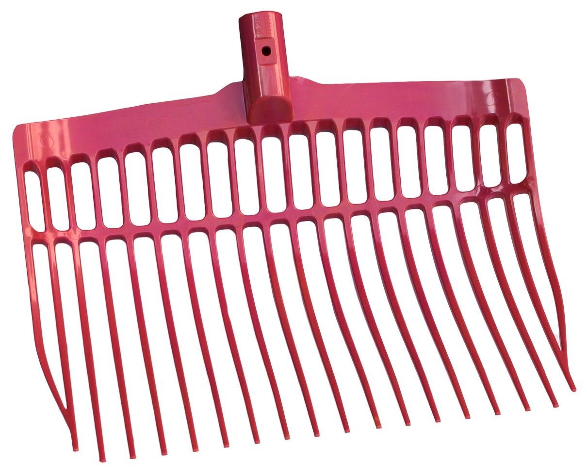Vplast Laubgreifer Dunggabel rosa ohne Stiel