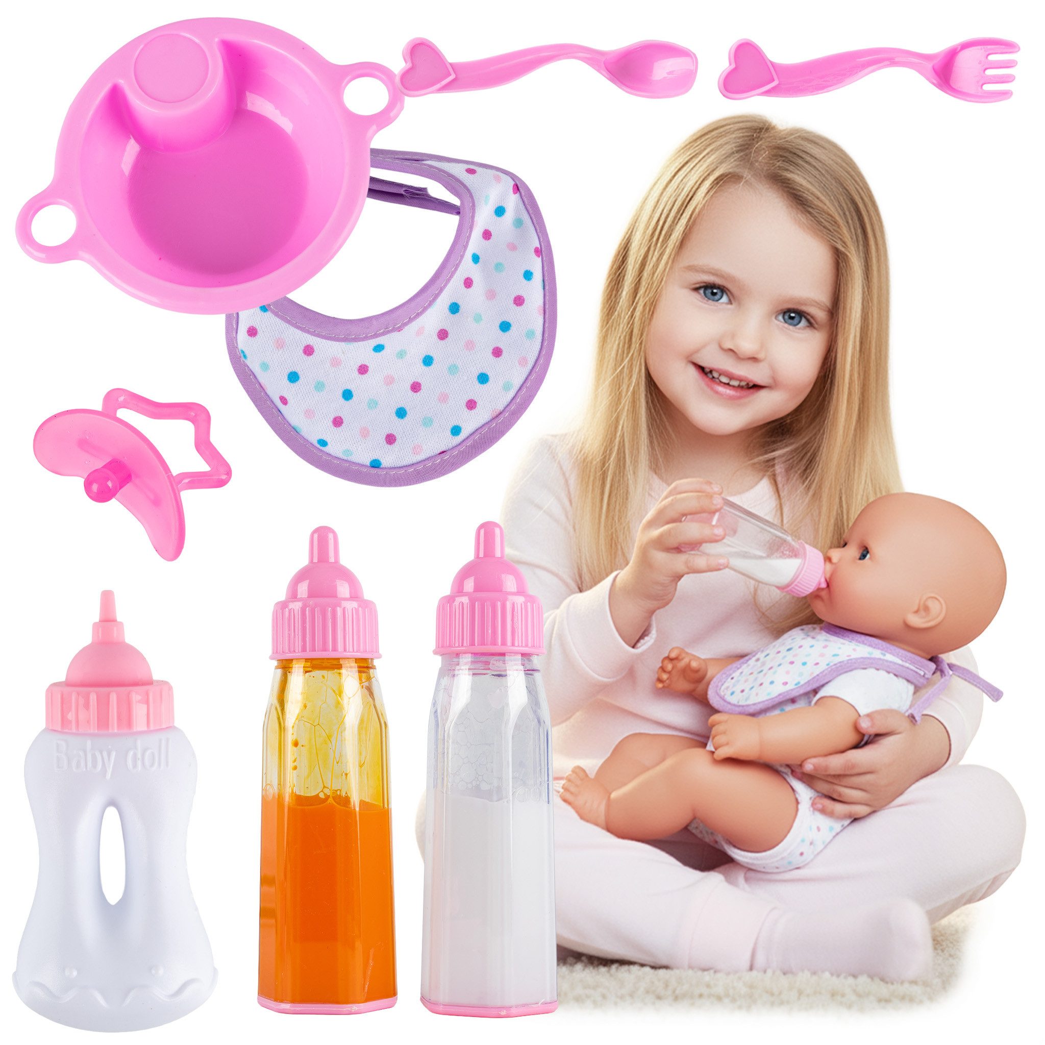 Kinderplay Dolls & Strollers Puppen Accessoires-Set günstig online kaufen