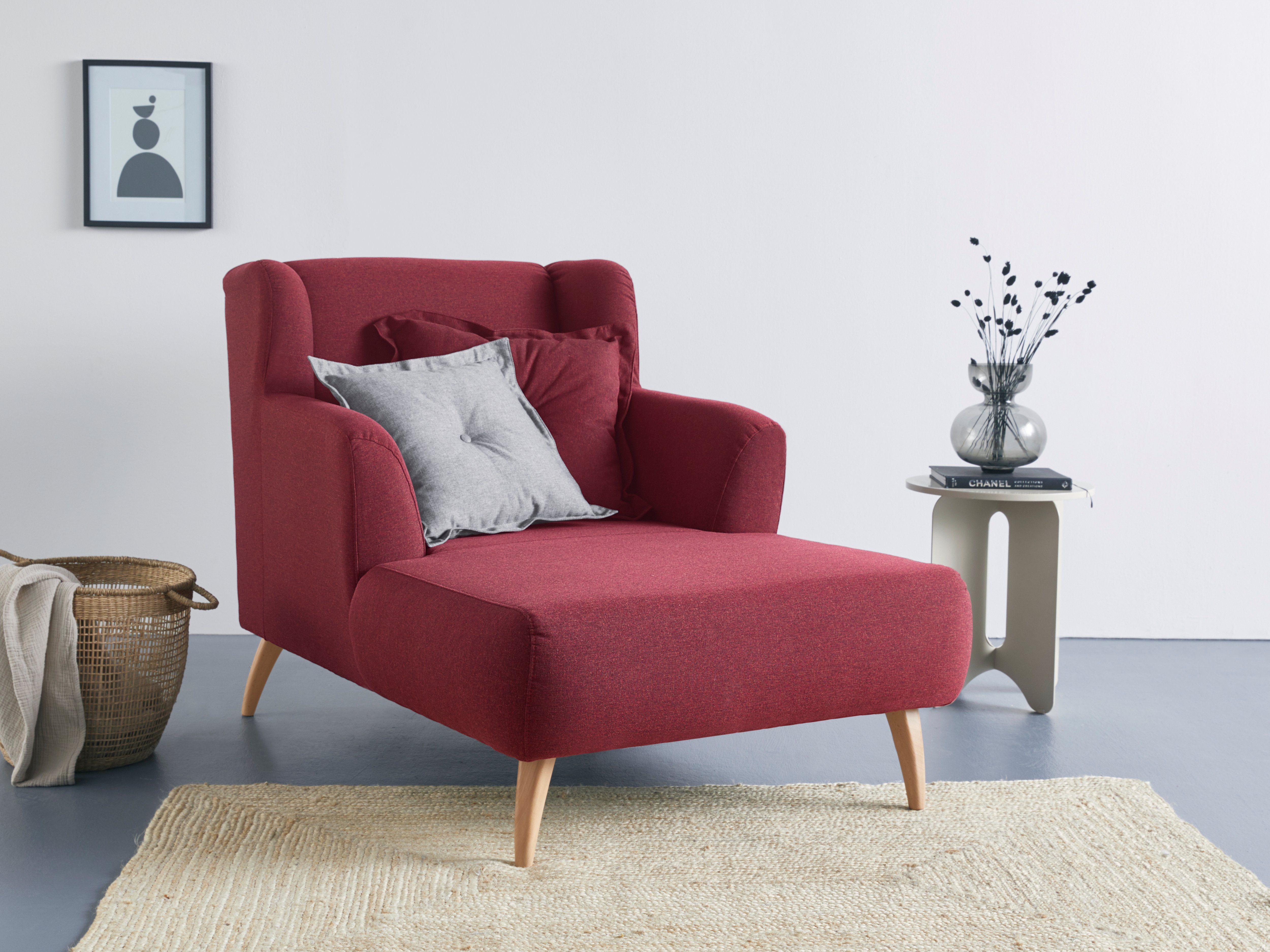 Home affaire Loveseat Baggio Kuschel Mega günstig online kaufen