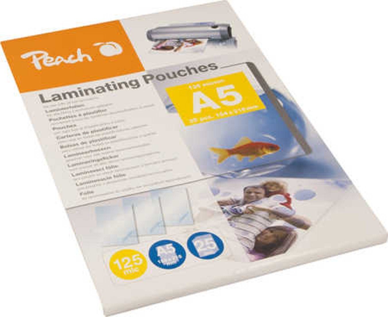Peach Permanentmarker Peach PPR525-03 Laminierfolien A5 125mic glänzend 25 Stk.