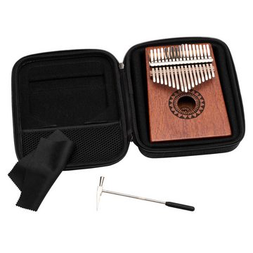 Meinl Percussion Kalimba, KA17SU Designer Sound Hole Kalimba Sun - Kalimba