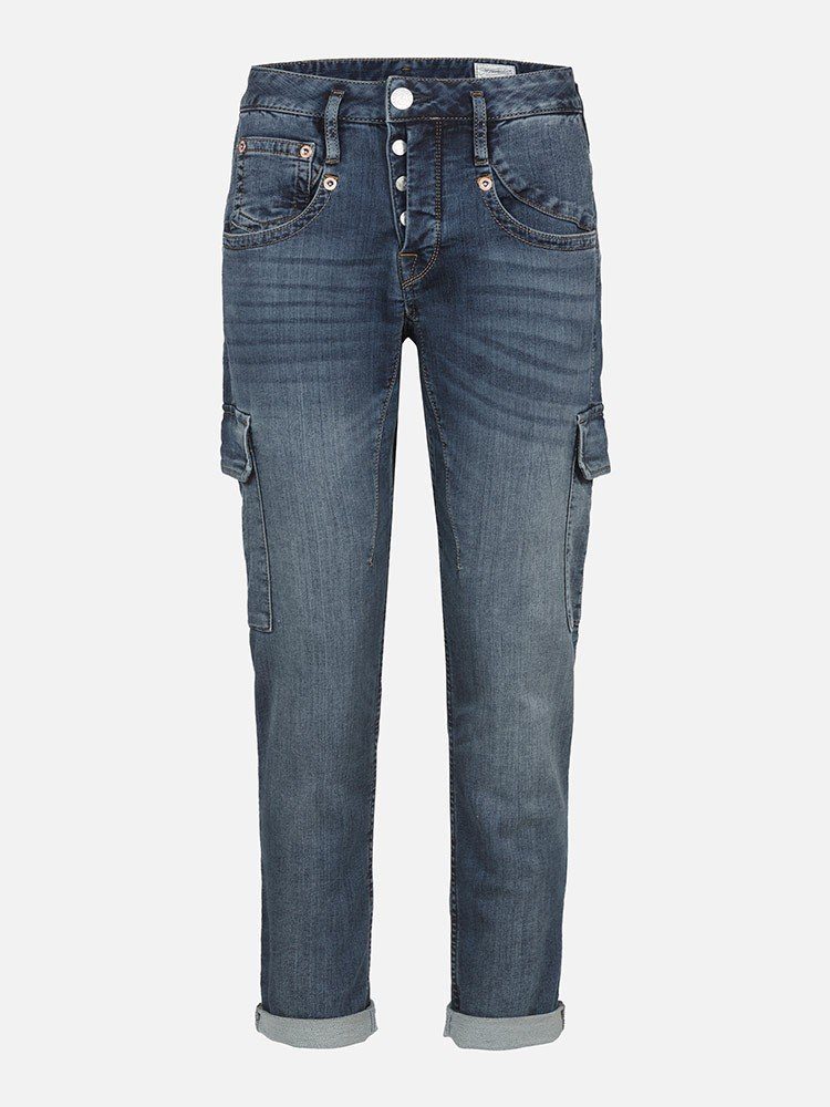 Herrlicher Stretch-Jeans HERRLICHER SHYRA Cargo Jogg Denim relaxed 5878-D9648-771