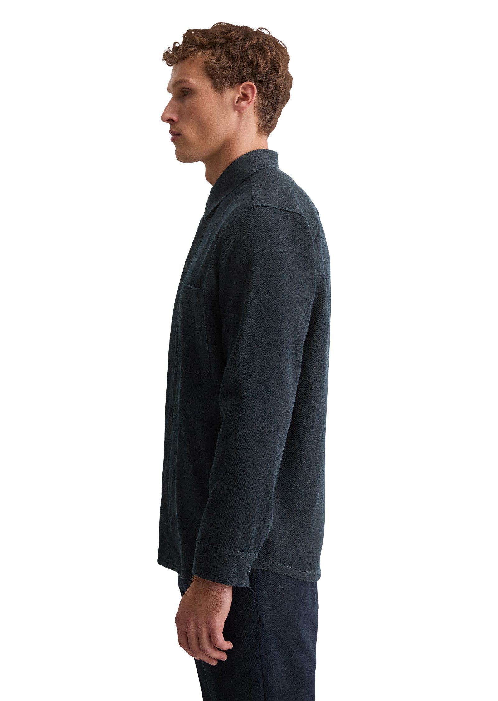Marc O'Polo Kurzjacke aus weichem Bio-Baumwoll-Lyocell-Mix