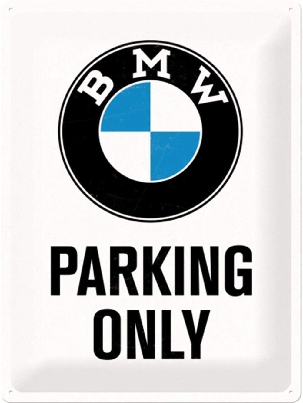 Nostalgic-Art Metallschild Blechschild 30 x 40 cm - BMW - BMW Parking Only günstig online kaufen