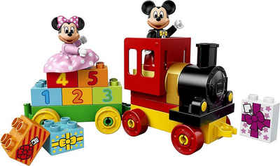 LEGO® Konstruktionsspielsteine LEGO® DUPLO® - Mickey & Minnie Geburtstagsparade, (Set, 24 St)