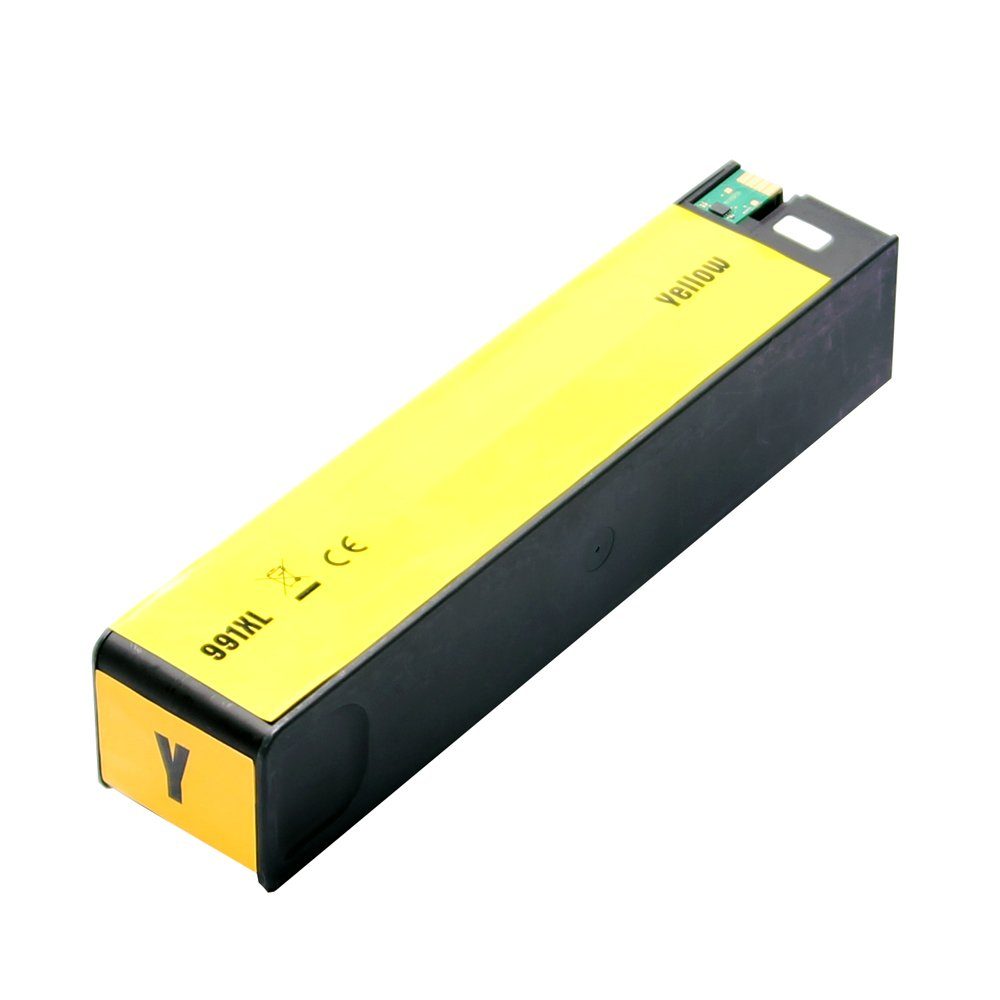 ABC Tintenpatrone (Kompatible Druckerpatrone für HP 991X Gelb Pagewide Pro 750 750d, dw 755 MFP 772 774 hg 777 z 779 Managed P75050 P77740 zs P77750 P77760)