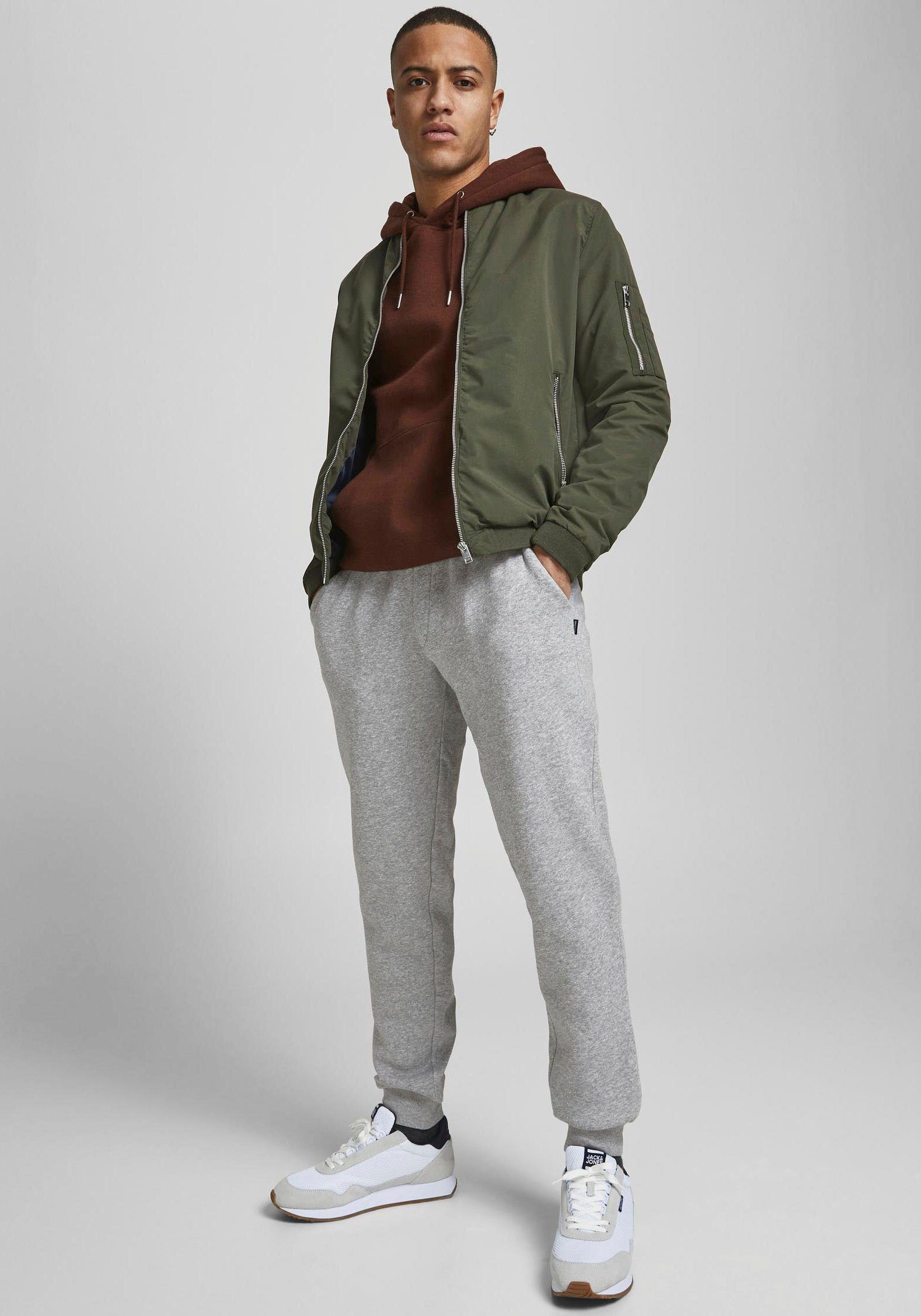 STAR SWEAT & PANT hellgrau-meliert GORDON Jack Sweathose Jones