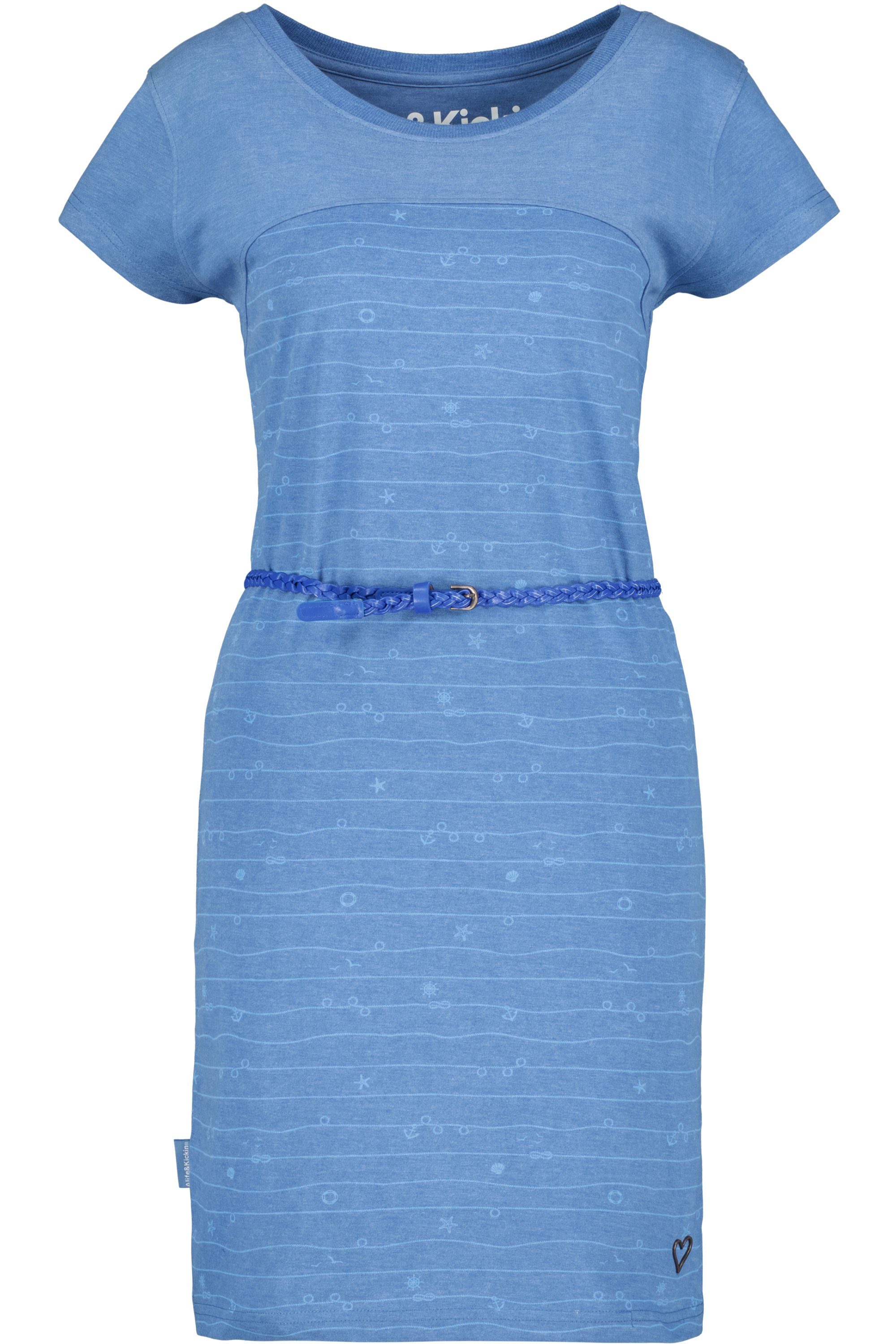 Alife & Kickin Kleid Dress cobalt Damen Sommerkleid, ClariceAK Blusenkleid