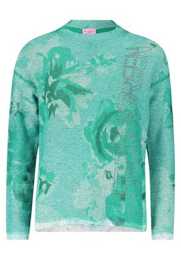 Betty Barclay Strickpullover mit Blumenprint (1-tlg) Druck