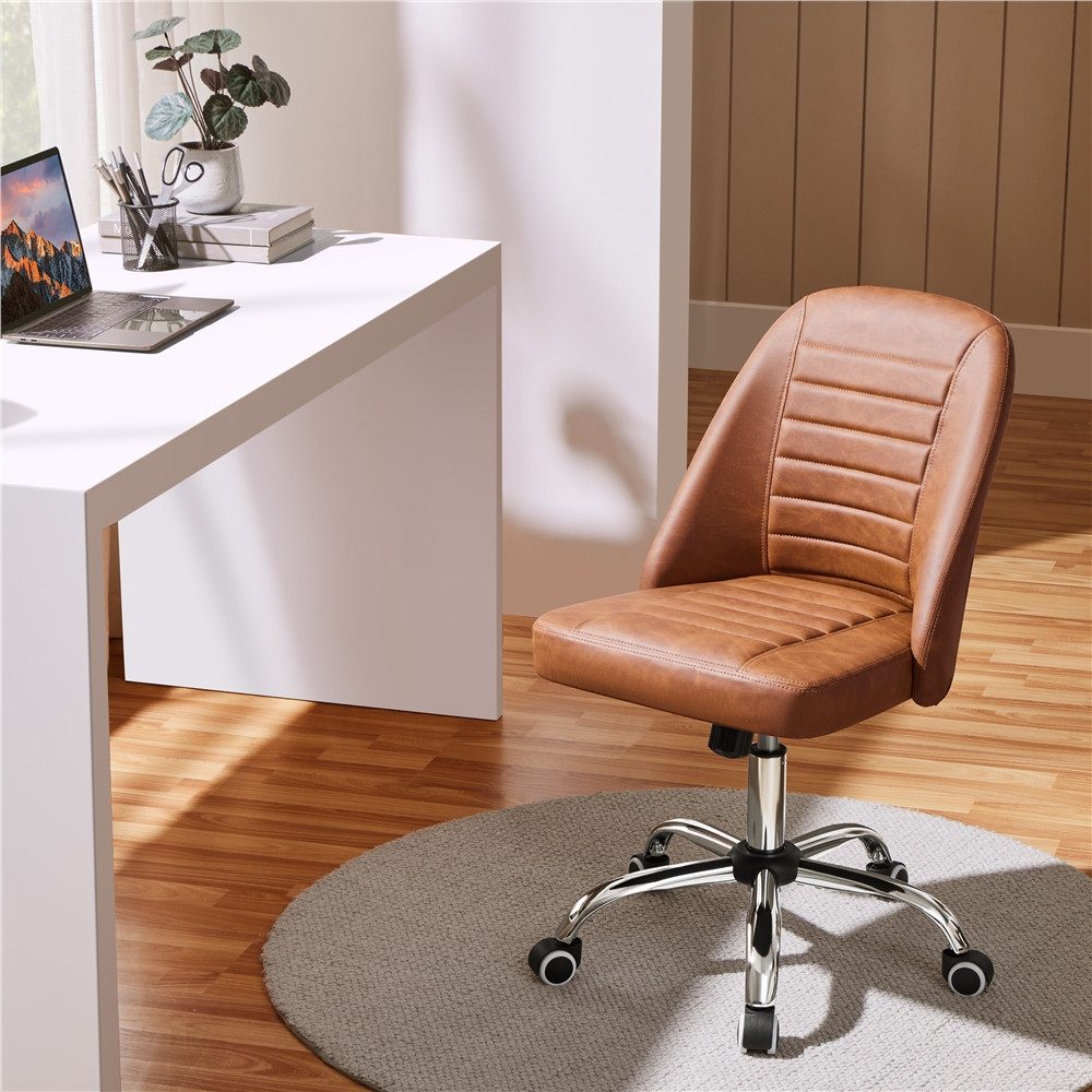 Yaheetech Drehstuhl Bürostuhl mit Wippfunktion, Schreibtischstuhl Gepolster günstig online kaufen