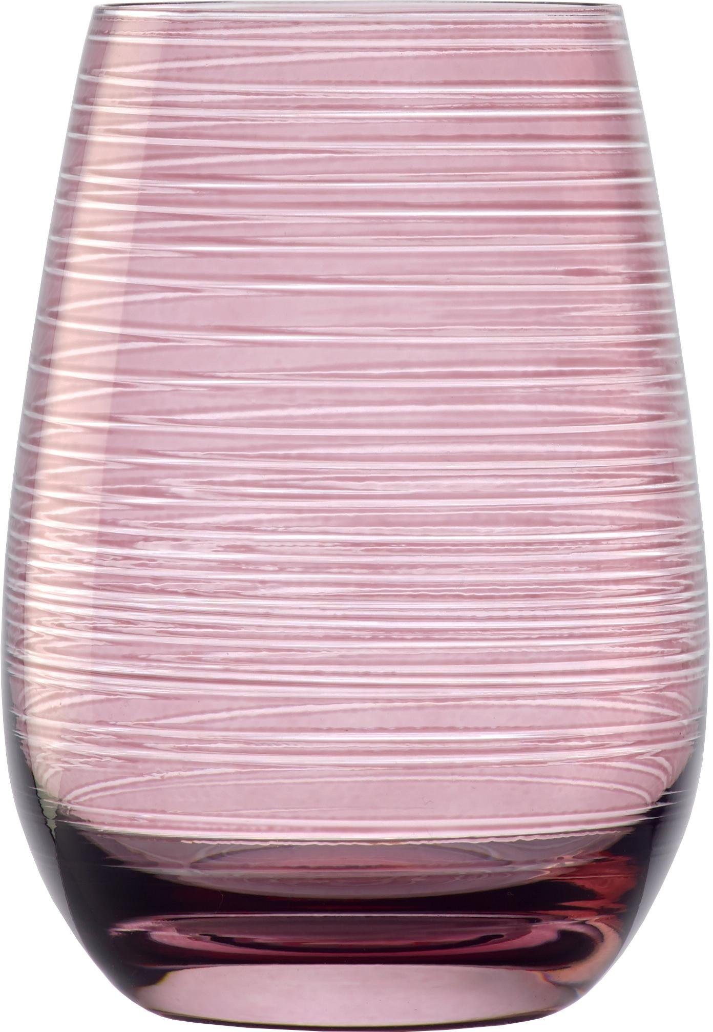 Stölzle Becher TWISTER, 6-tlg., Glas, 6-teilig