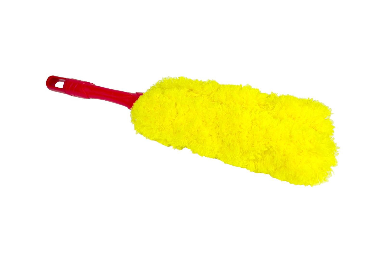 Nölle Gabelmop Rot 1 Stück – Flexibler Staubwedel für schwer erreichbare Reinigungstuch (Stahl, Kunststoff, Zellulose, 0x0 cm, Stück, 1-tlg., Gabelmop, Gabelmop Besen Wischmop Reinigungsgerät Putzgerät Stielmop)