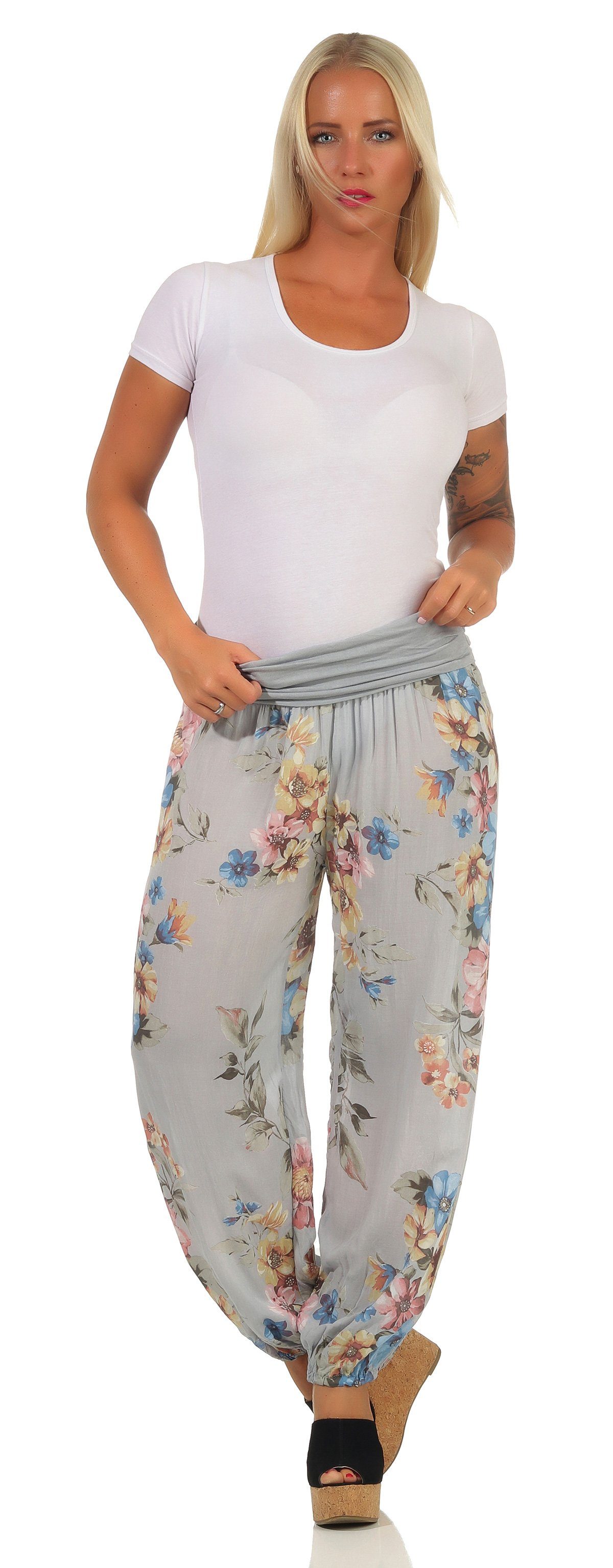 Mississhop Haremshose Ballonhose Pluderhose Pumphose Aladinhose günstig online kaufen