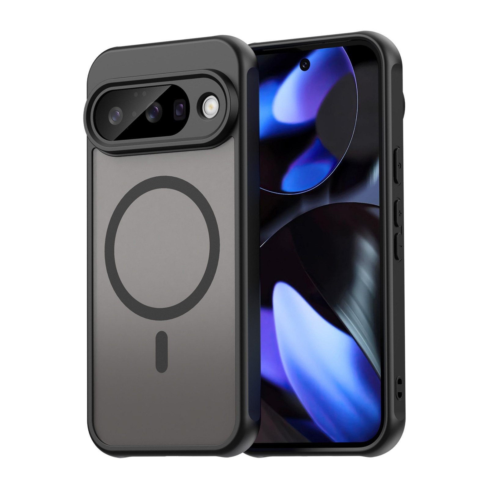 betterfon Handyhülle Magnetic Case für Google Pixel -Hülle Stoßfest,Magnet-Ring, Magnetisches Laden, mattes Design, kratzfest & kabellos kompatibel