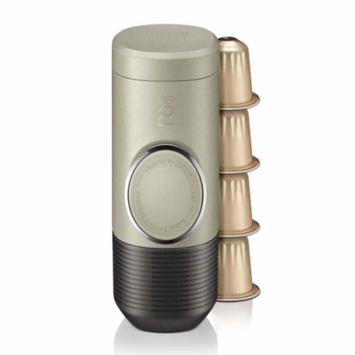 Wacaco Reisekaffeemaschine, 60l Kaffeekanne, für Nespresso-kompatible Kapseln, 60 ml