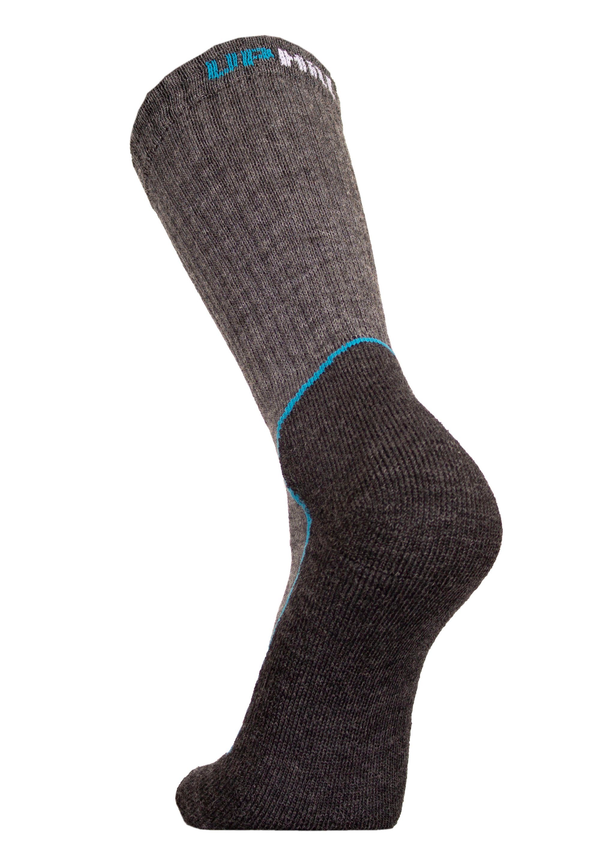 mit Struktur UphillSport SUOMU (1-Paar) Socken mehrlagiger