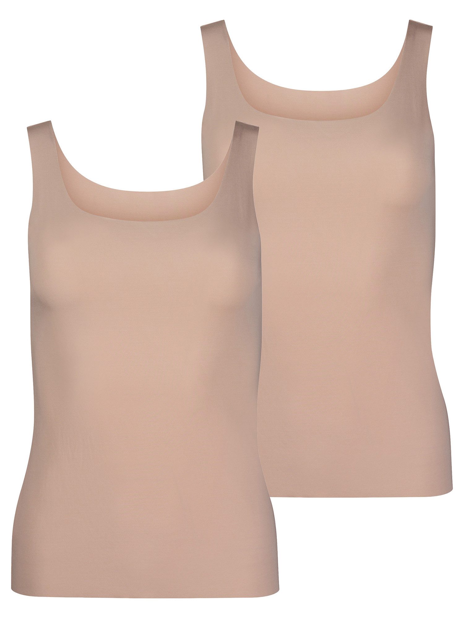 Skiny Tanktop Modal Invisible (2-tlg) Trägertop, Muskelshirt, Ärmelloses Shirt