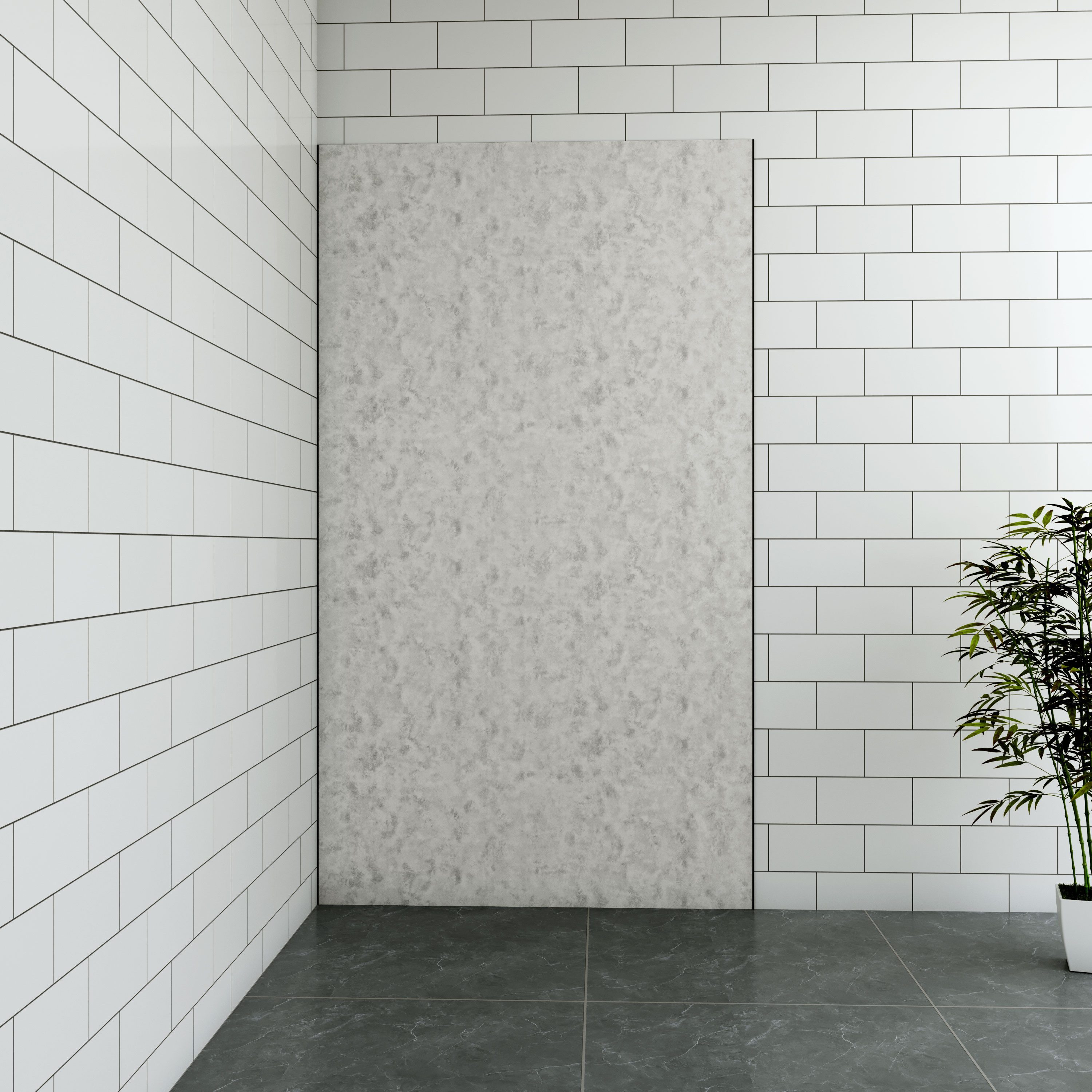 AICA Duschwand Duschrückwand PE-Aluminium Duschrückwände Verbundplatten Dus günstig online kaufen