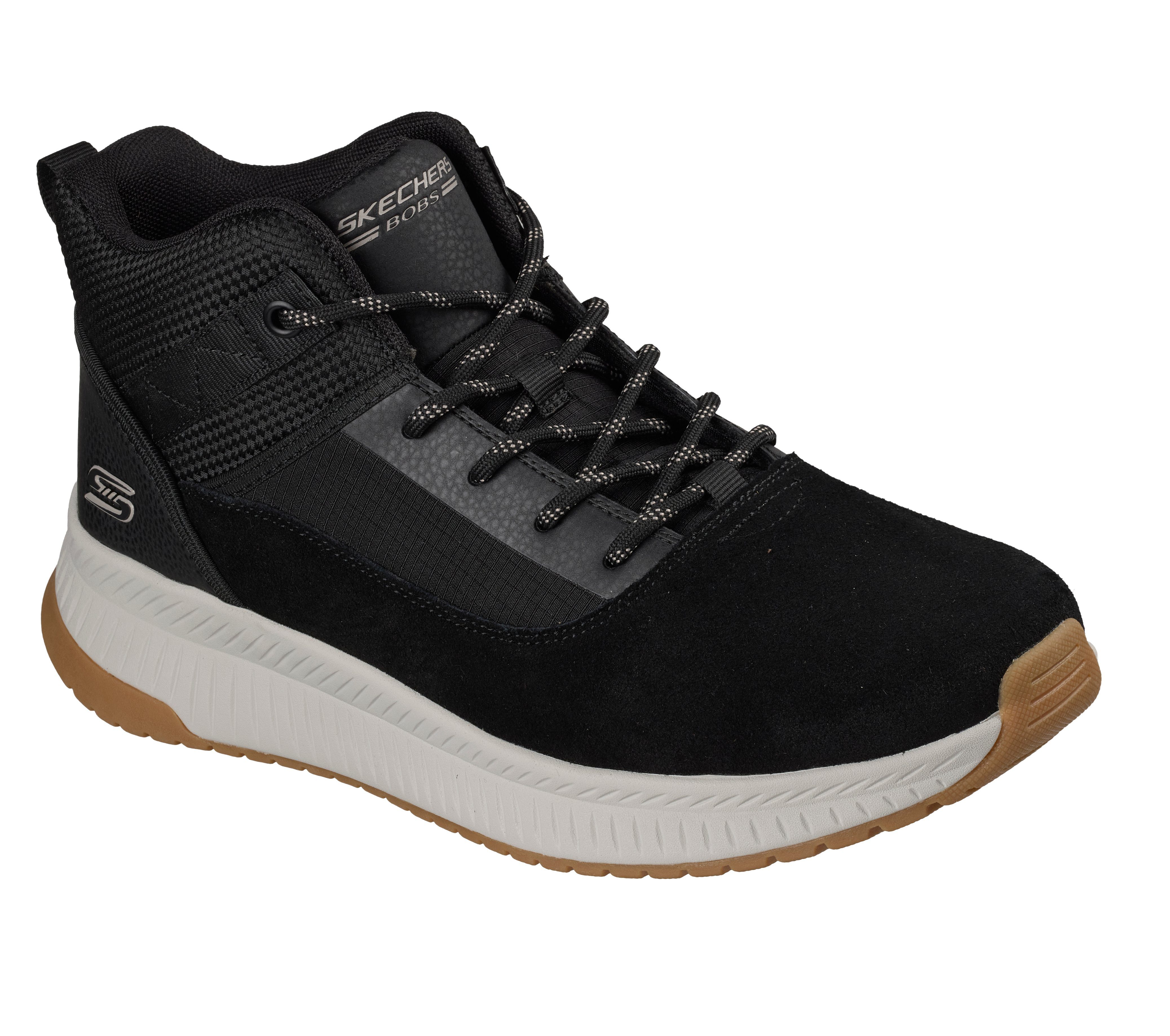 Skechers BOBS SQUAD 4 Schnürboots High-Top Sneaker, Boots mit Memory Foam
