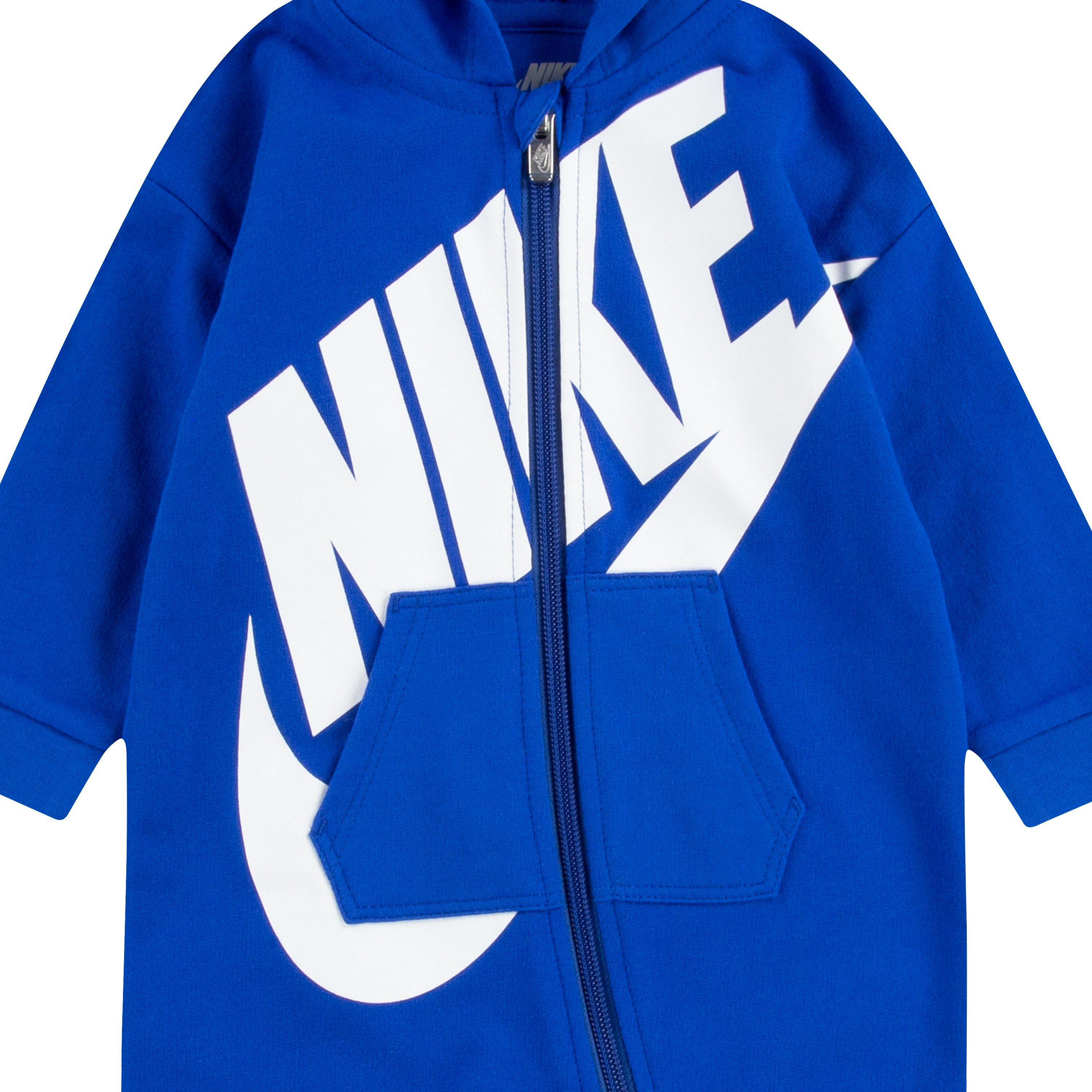 Nike Sportswear NKN COVERALL PLAY DAY Strampler ALL blau-weiß