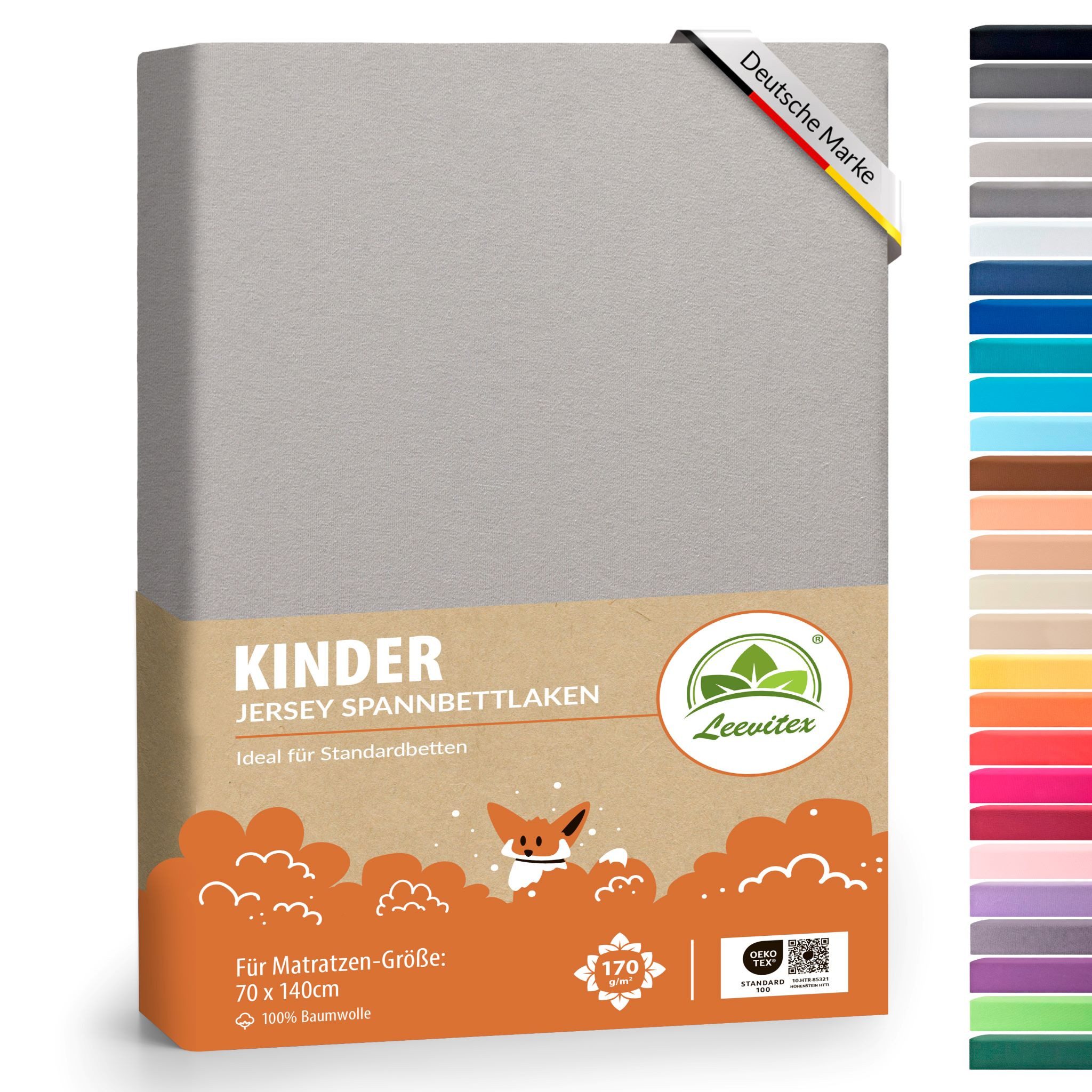leevitex® Spannbettlaken Spannbettlaken Kinder Spannbettlaken Premium günstig online kaufen