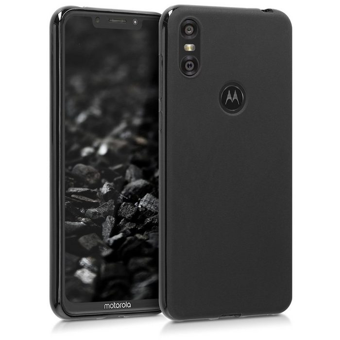 kwmobile Handyhülle Hülle für Motorola One (5.9) Hülle Silikon - Soft Handyhülle - Handy Case Cover