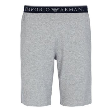 Emporio Armani Shorty Pyjama-Set Shorty (2 tlg) mit Logo-Details