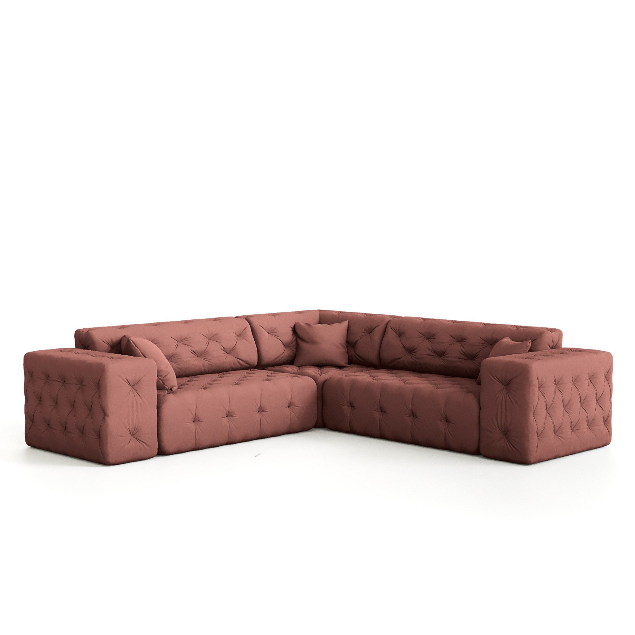 Fun Möbel Ecksofa Ecksofa Designersofa CHANTAL günstig online kaufen