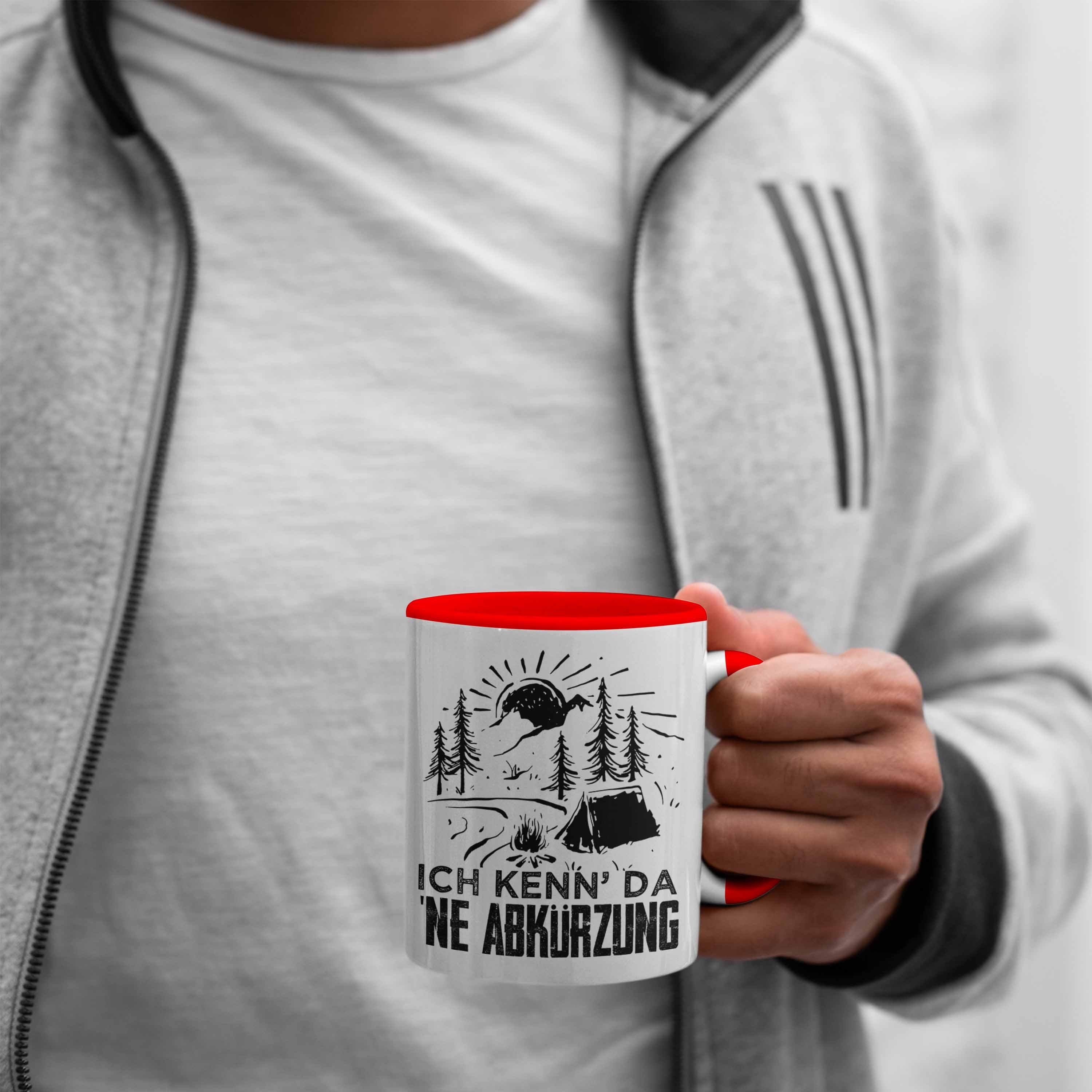 Tasse Da Trendation Wandern Berge Geschenke Abkürzung Geschenkidee Rot Trendation Ich Tasse Geschenk Wanderer - Ne Alpen Kenn