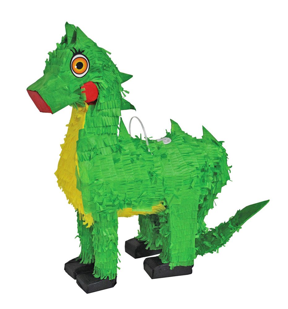 Funny Fashion Pinata Pinata 'Grüner Drache', 45x18x48cm