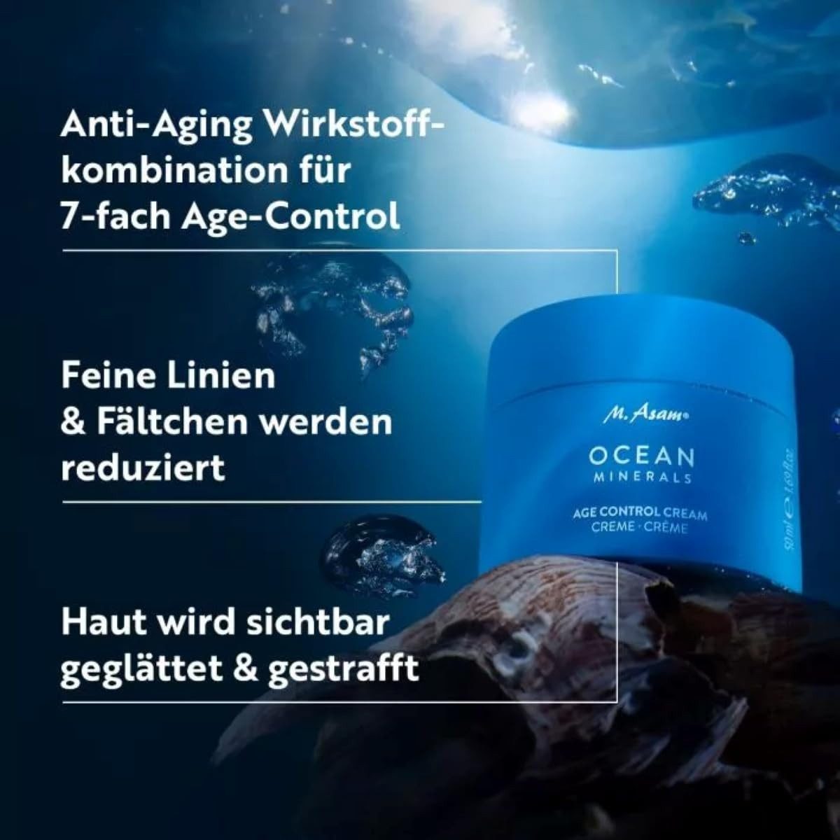 asambeauty Anti-Aging-Creme M. Asam OCEAN MINERALS Age Control Cream (100 ml), 1-tlg., ab 35 Jahren