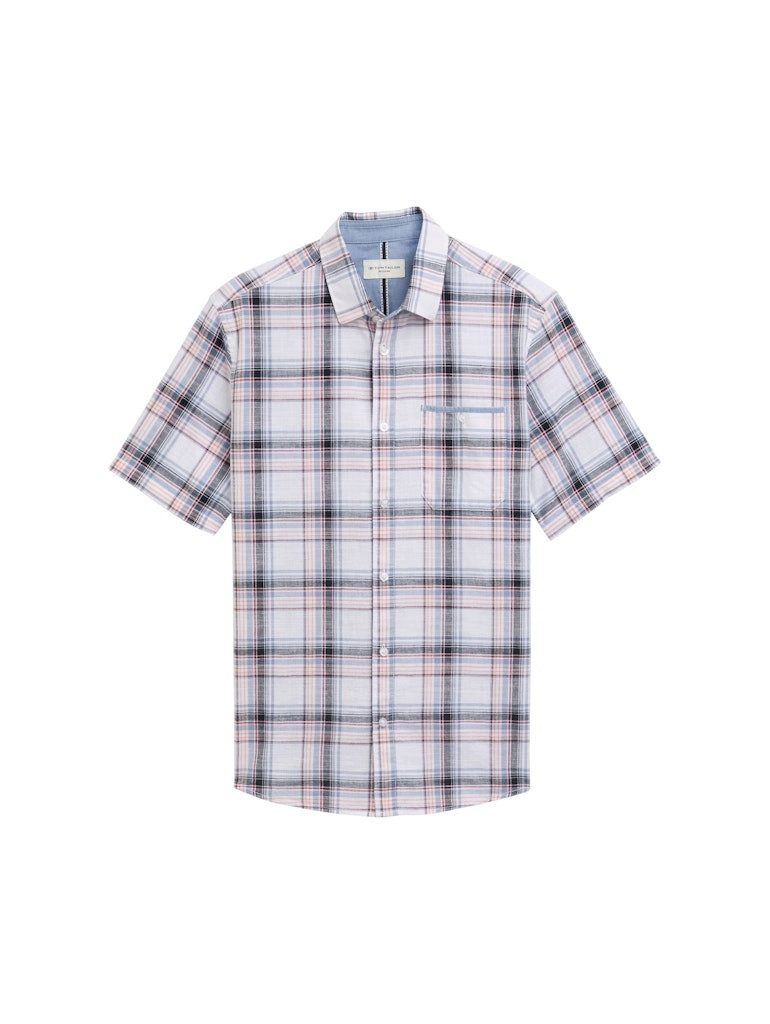 white multicol check