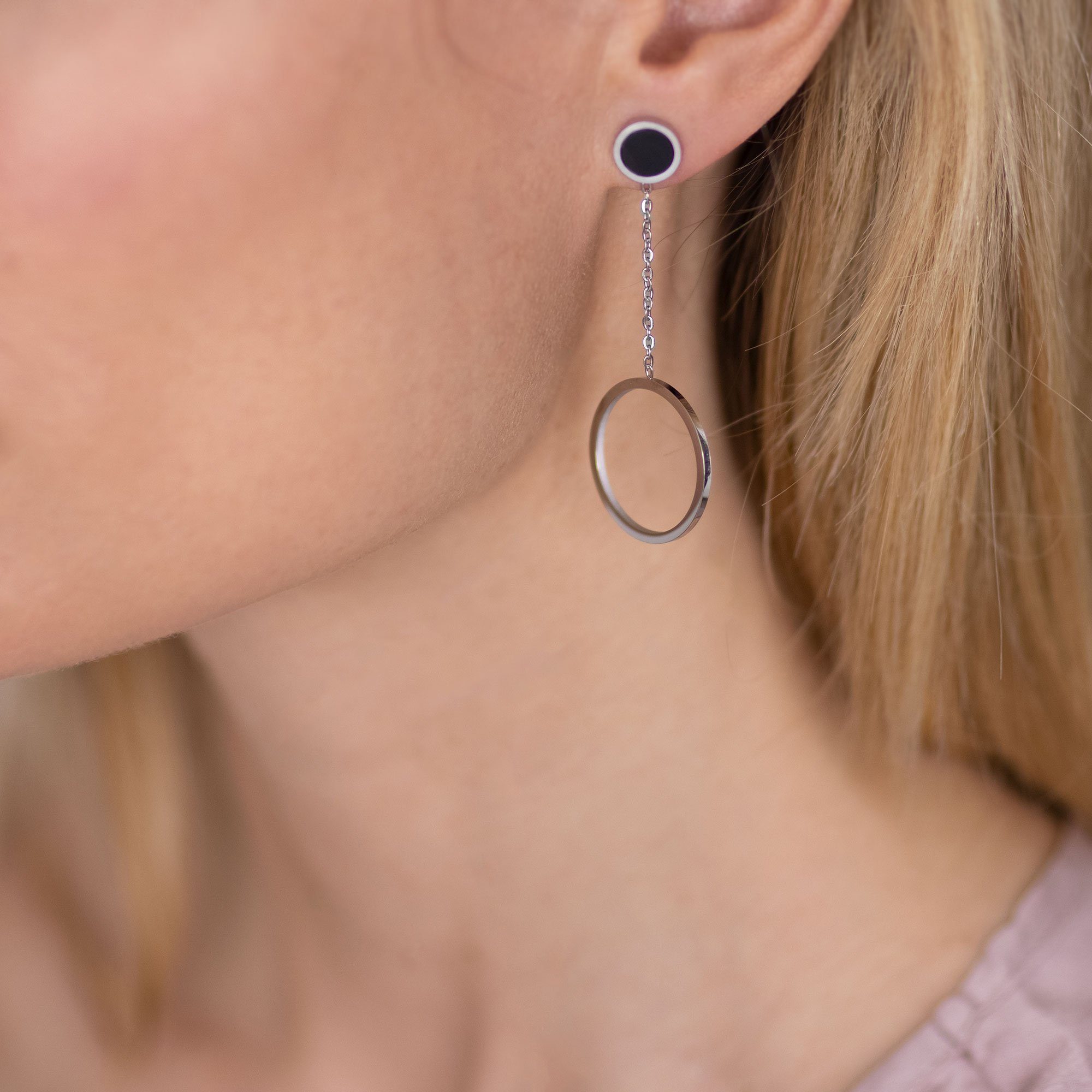 AILORIA Paar Ohrhänger ARMELLE Ohrringe, Ohrringe aus glänzendem Edelstahl günstig online kaufen