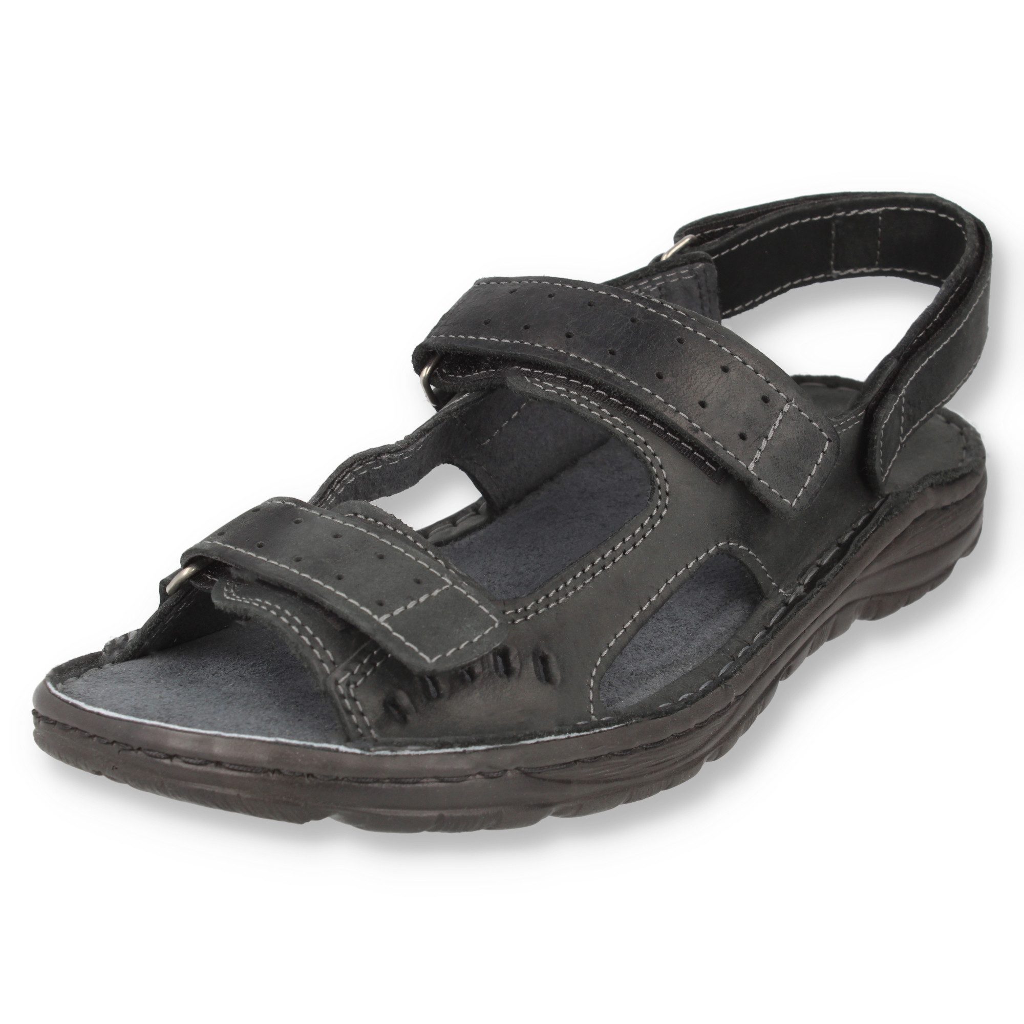 Cloque Alytus Klett-Sandalen aus Leder, Herren günstig online kaufen