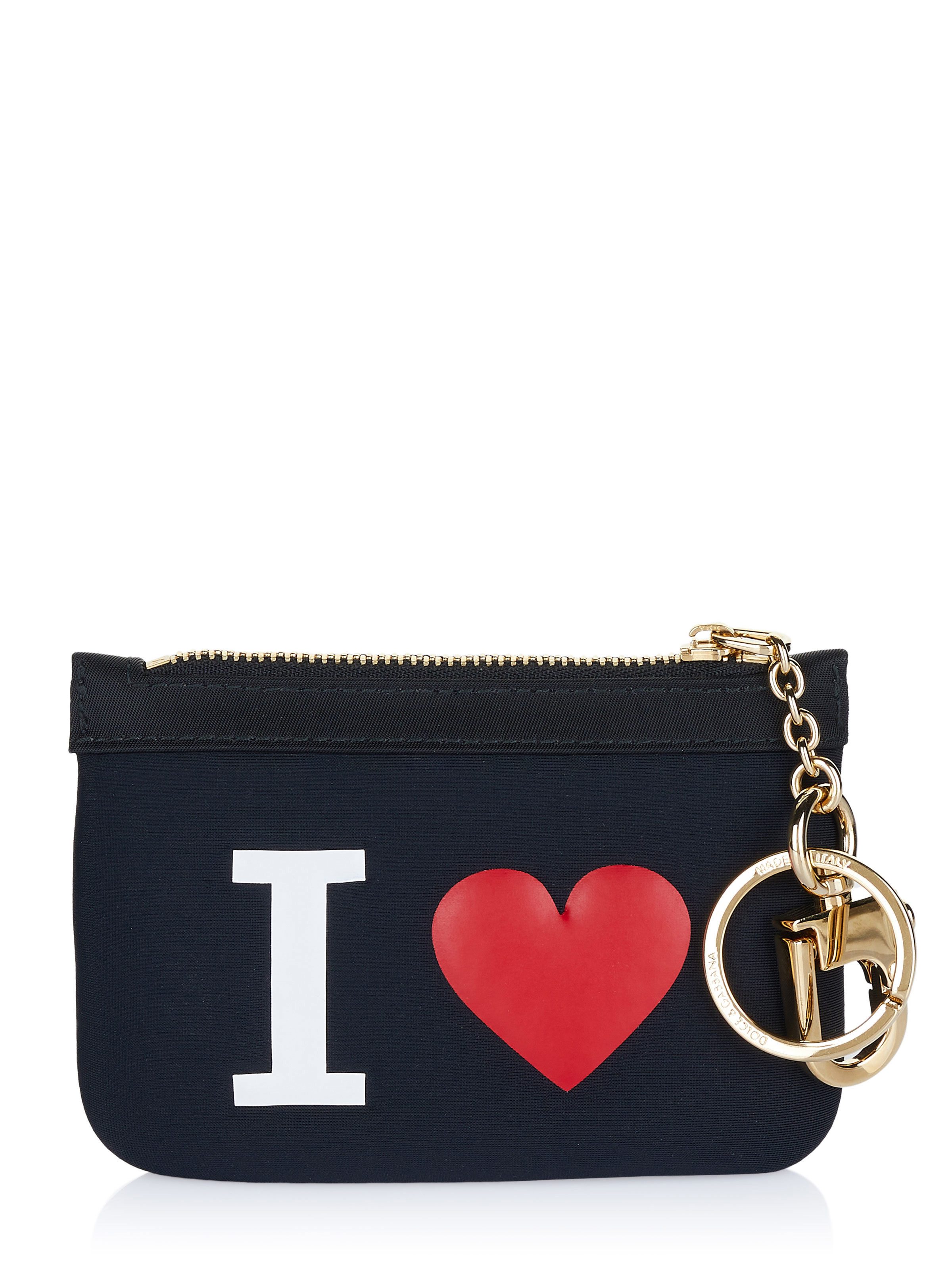 Schlüsselanhänger Dolce & Gabbana Keyholder schwarz
