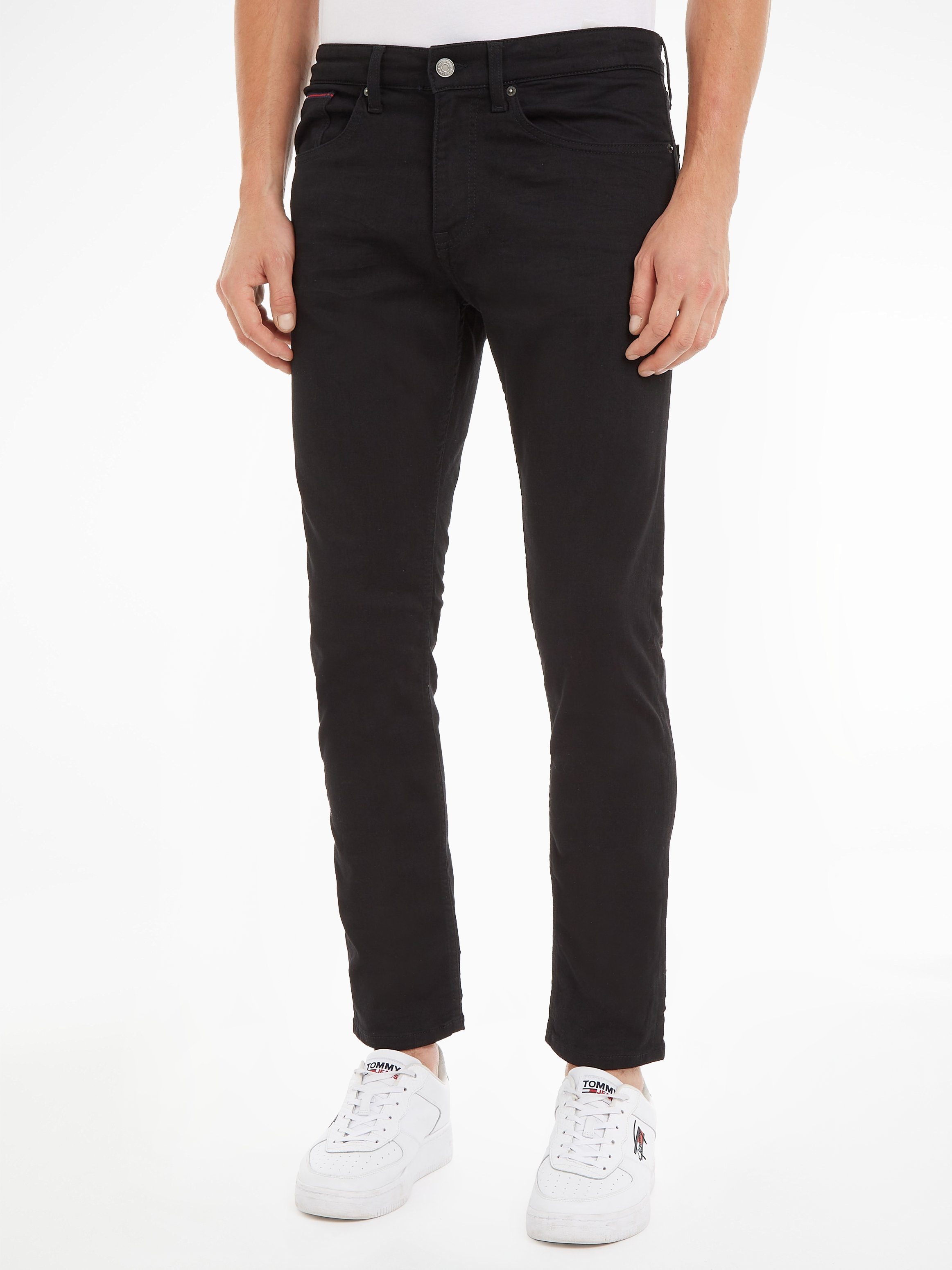 Tommy Jeans Tapered-fit-Jeans SLIM TAPERED AUSTIN New Black