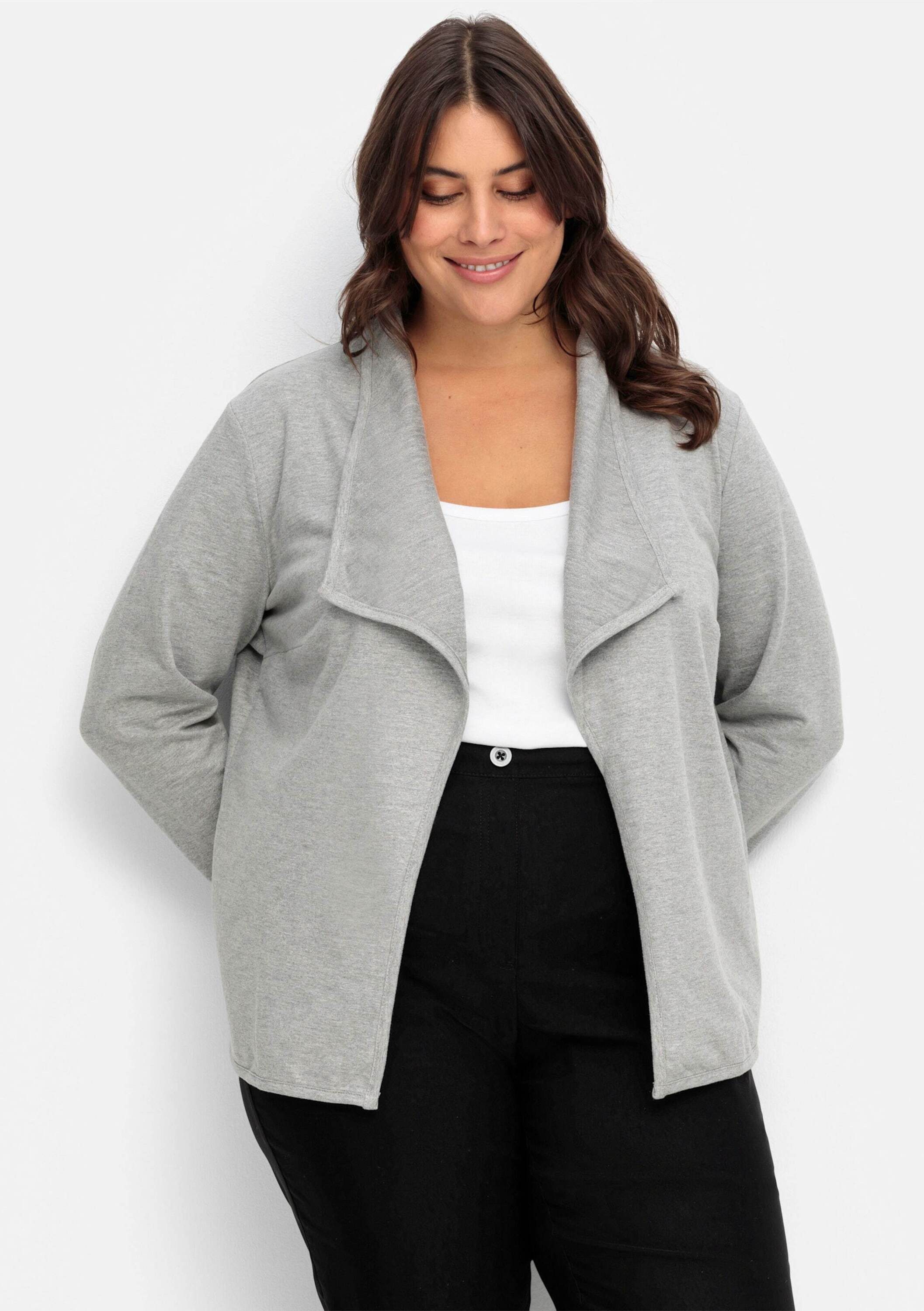 Sieh an! Jerseyblazer Shirtblazer Langarm