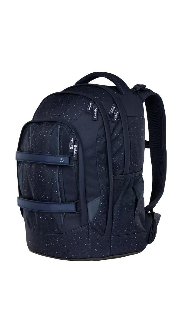 Satch Schulrucksack pack set (6-tlg), größenverstellbares Rückensystem