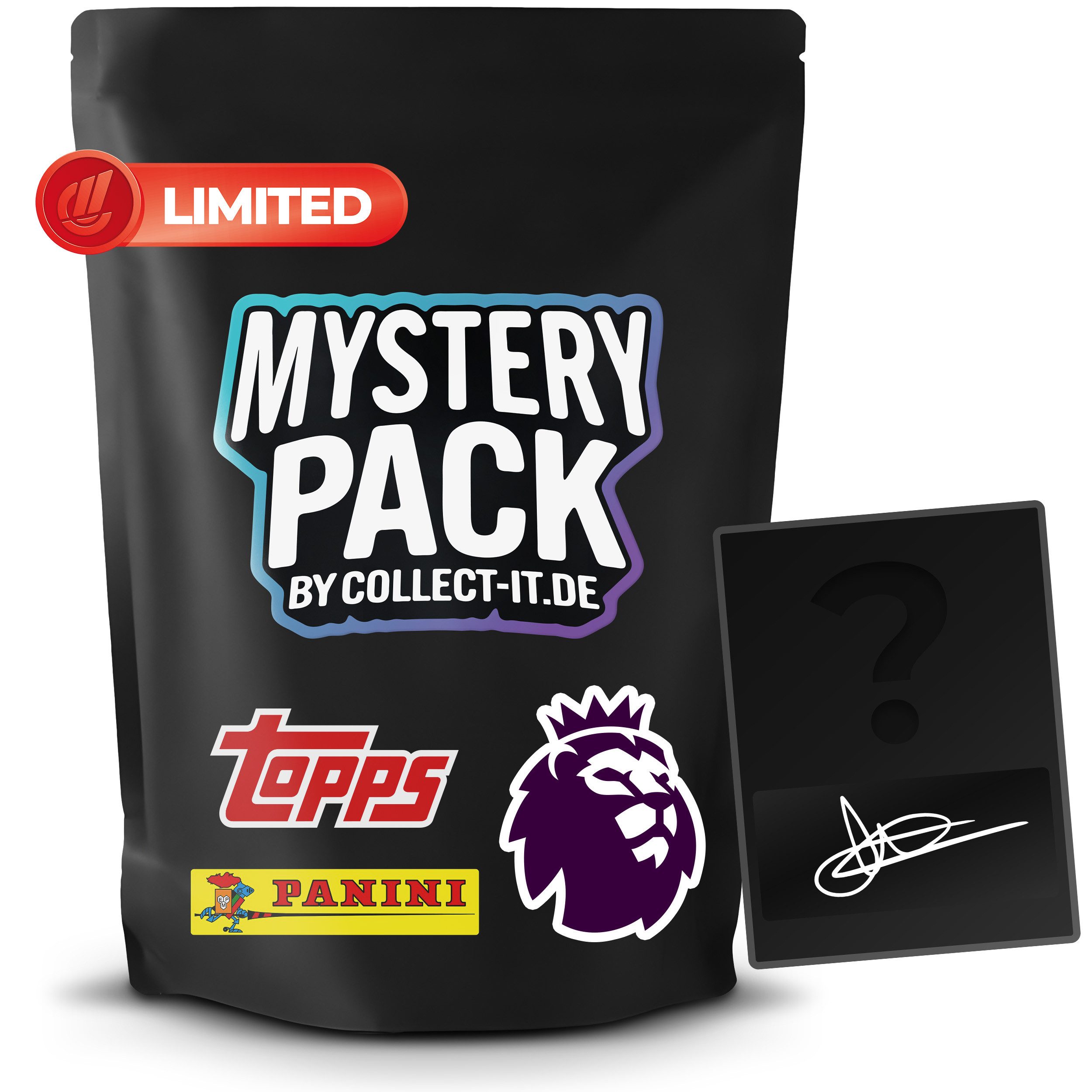 Nintendo Sammelkarte Mystery Pack Fußball Hobby - Premier League 1 Auto + 5 Numbered Cards!