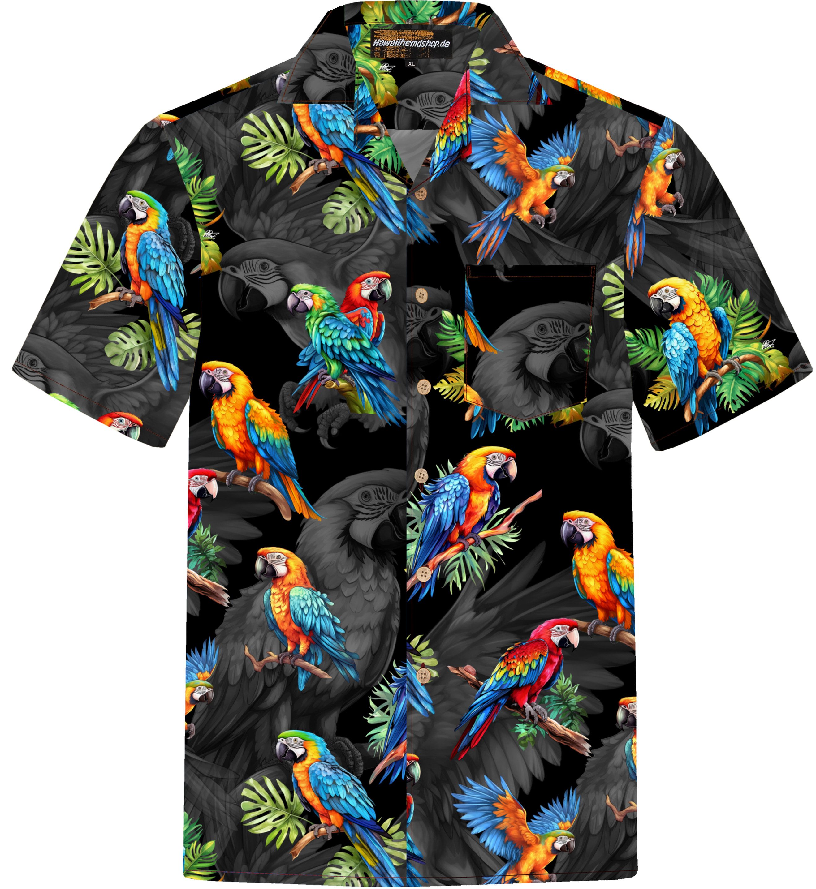 Hawaiihemdshop.de Hawaiihemd Hawaii Hemd Herren Baumwolle günstig online kaufen