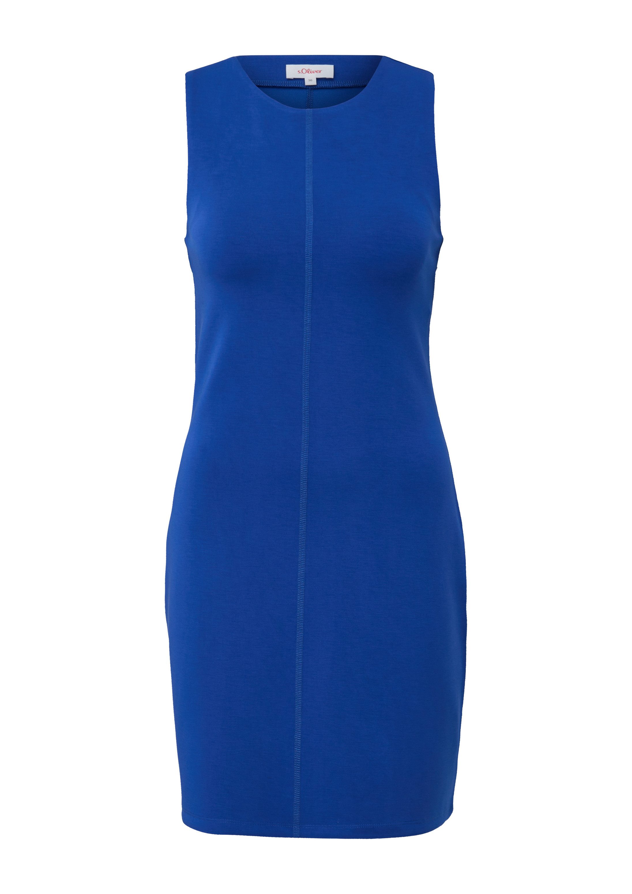 s.Oliver Minikleid Kleid Scuba-Kleid aus Modalmix
