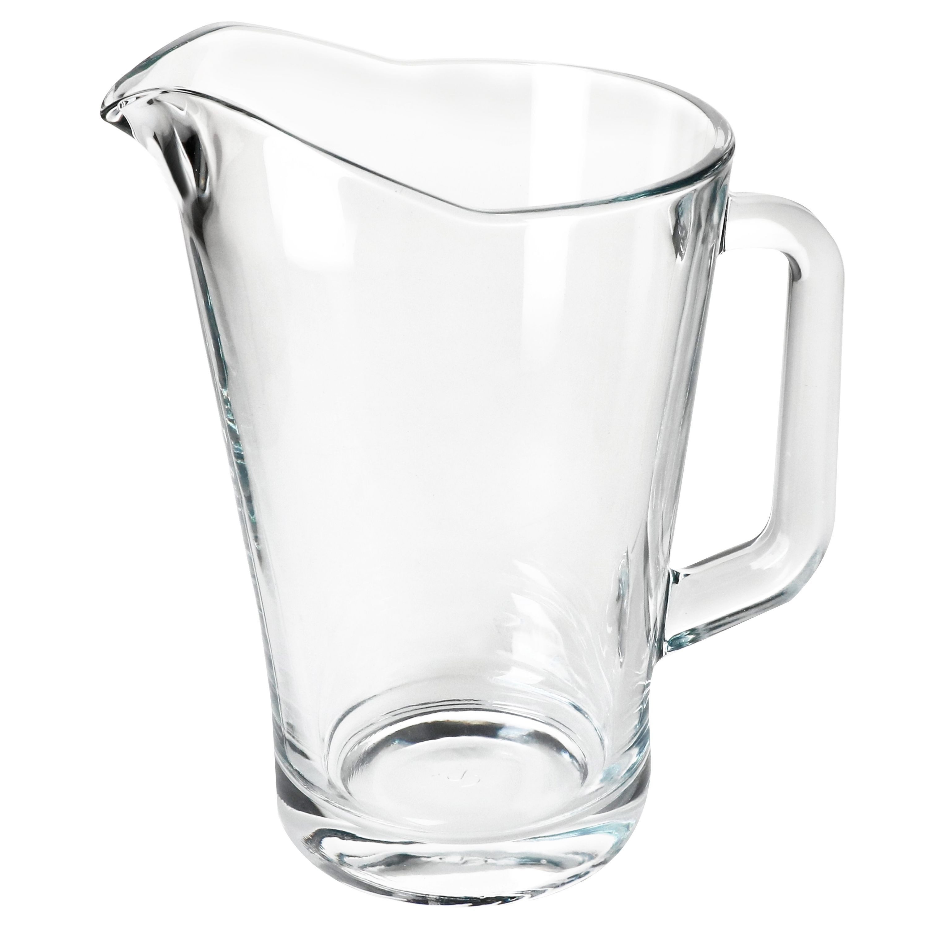MamboCat Karaffe MamboCat Festival Krug Glaskrug 1,6L Henkel Karaffe Kanne Bier Pitcher – Bild 2 von 5