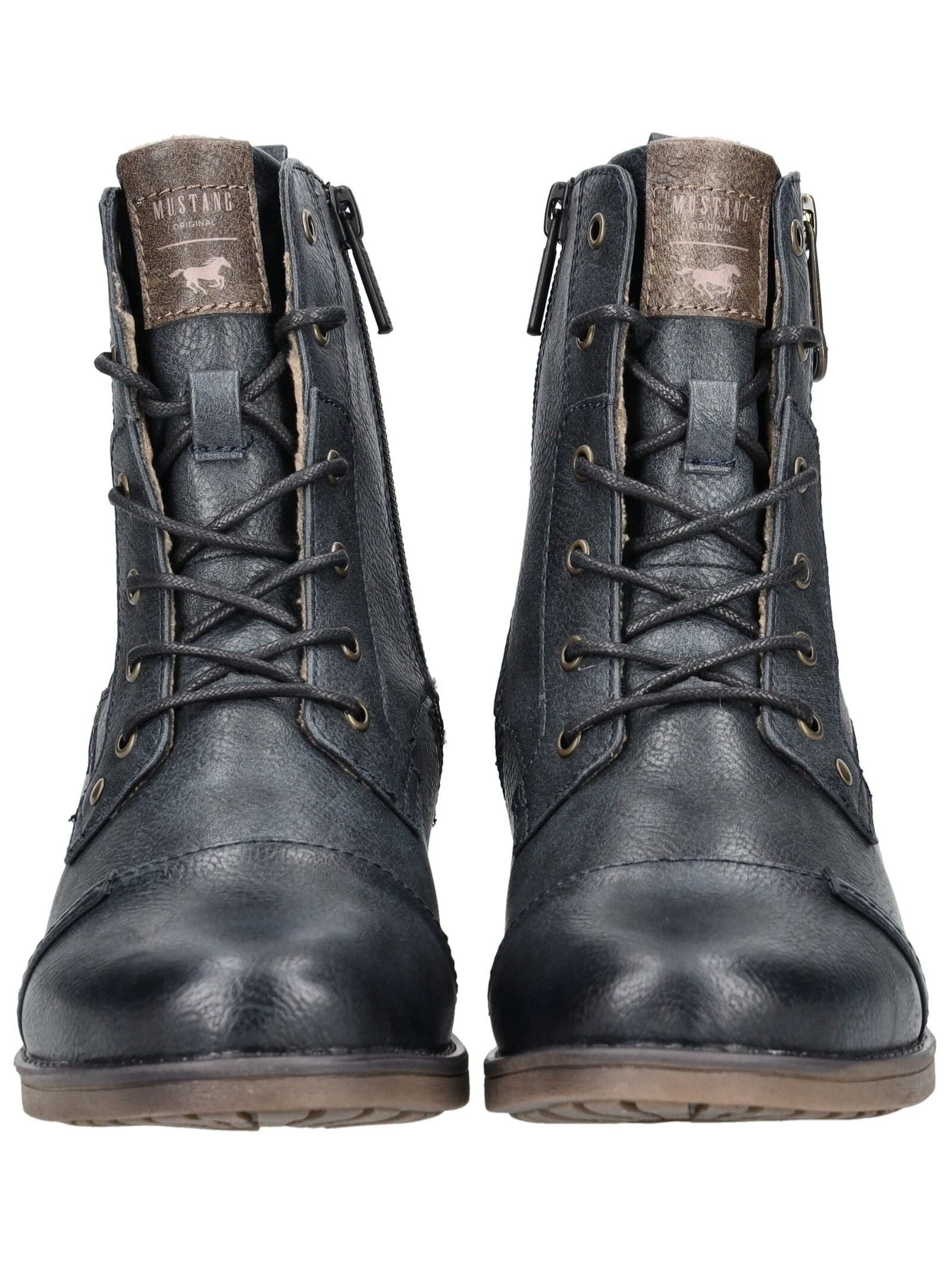 Mustang Shoes Mustang Shoes Stiefelette Lederimitat Schnürstiefelette