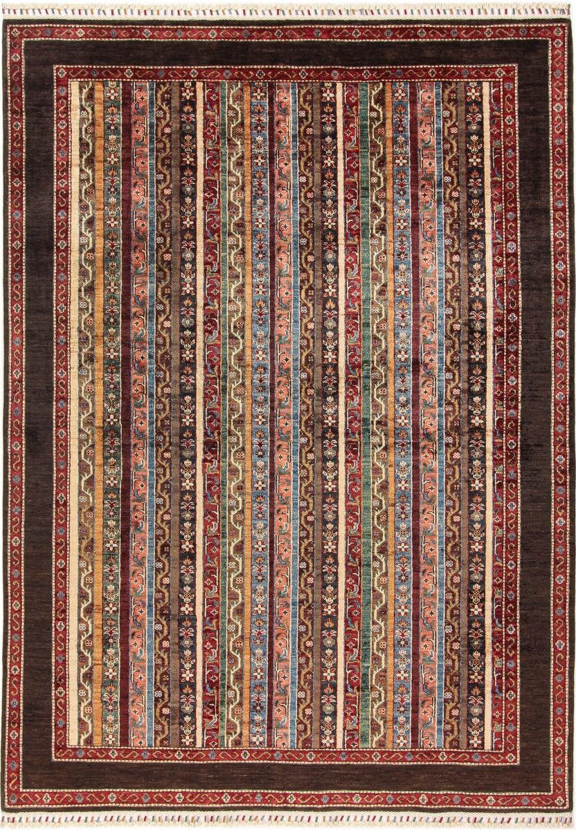 Orientteppich Arijana Shaal 172x243 Handgeknüpfter Orientteppich, Nain Trading, rechteckig, Höhe: 5 mm