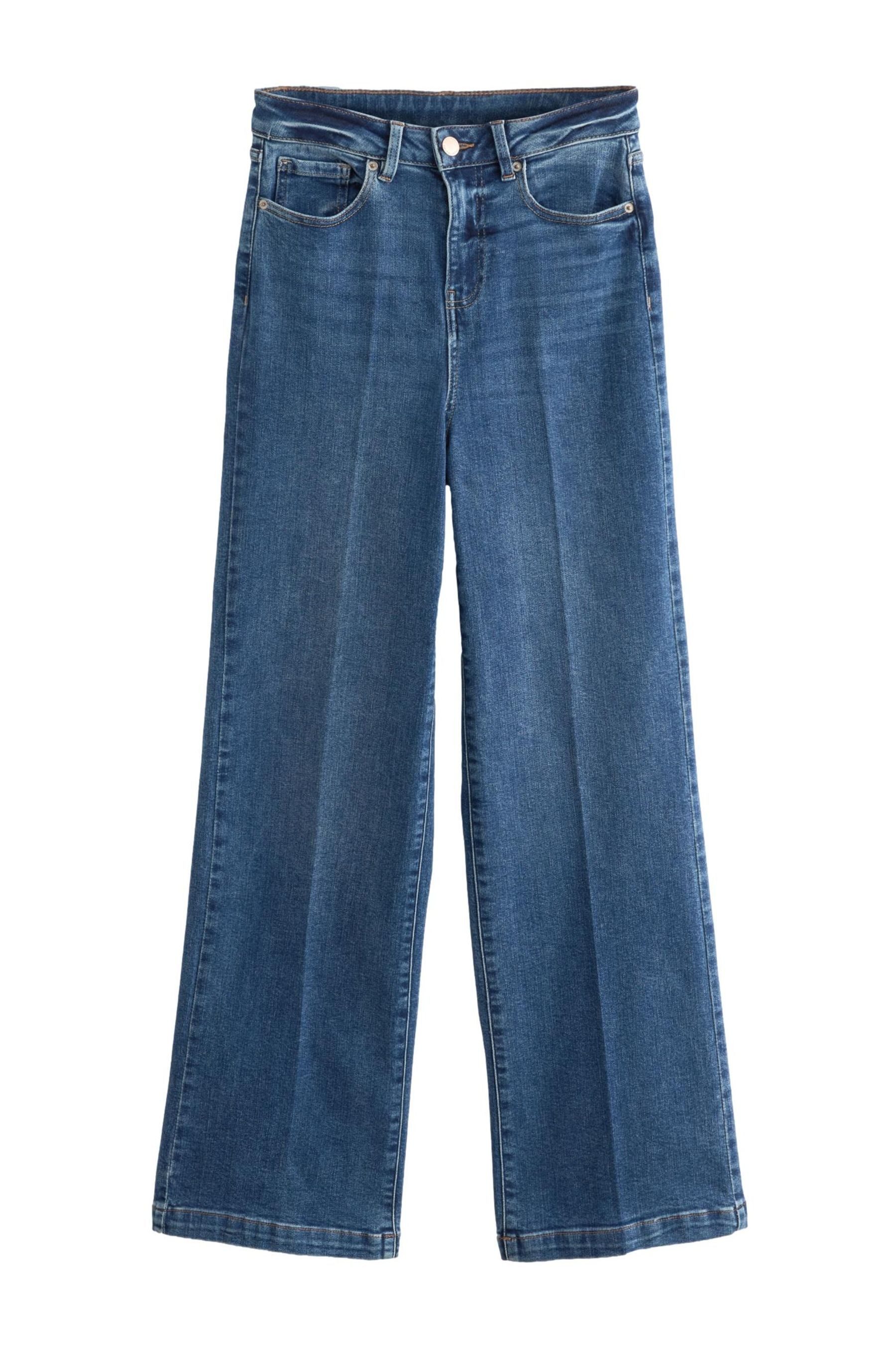 Next Weite Jeans Jeans mit weitem Bein, Sanduhrform (1-tlg)