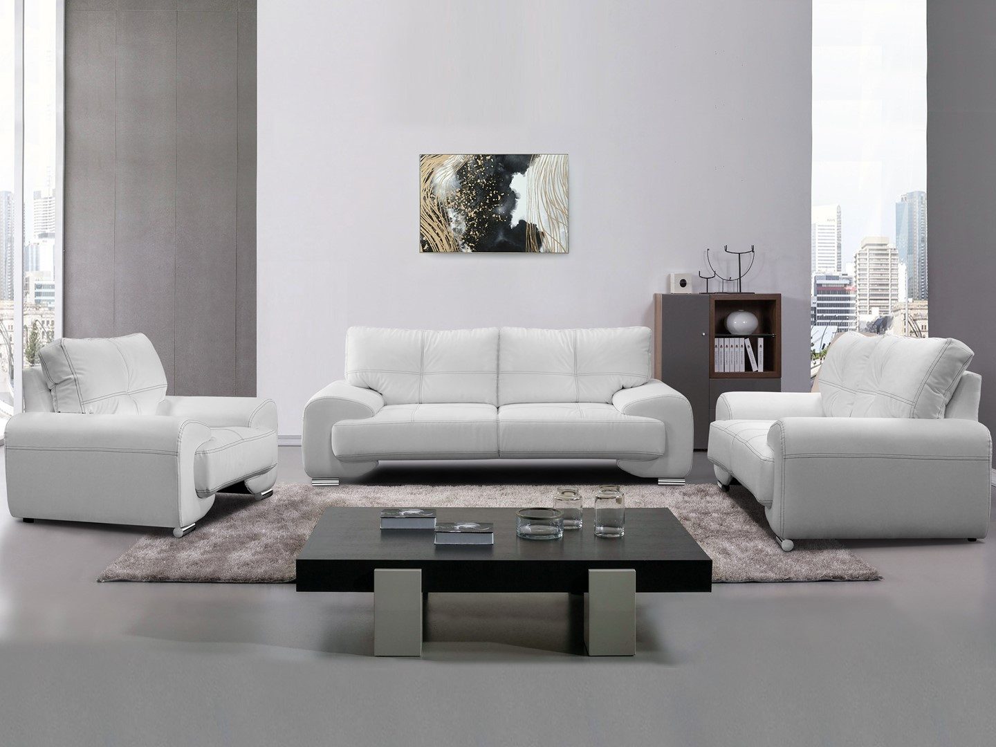 Beautysofa Big-Sofa Polstergarnitur Omega Set 3+2+1 günstig online kaufen